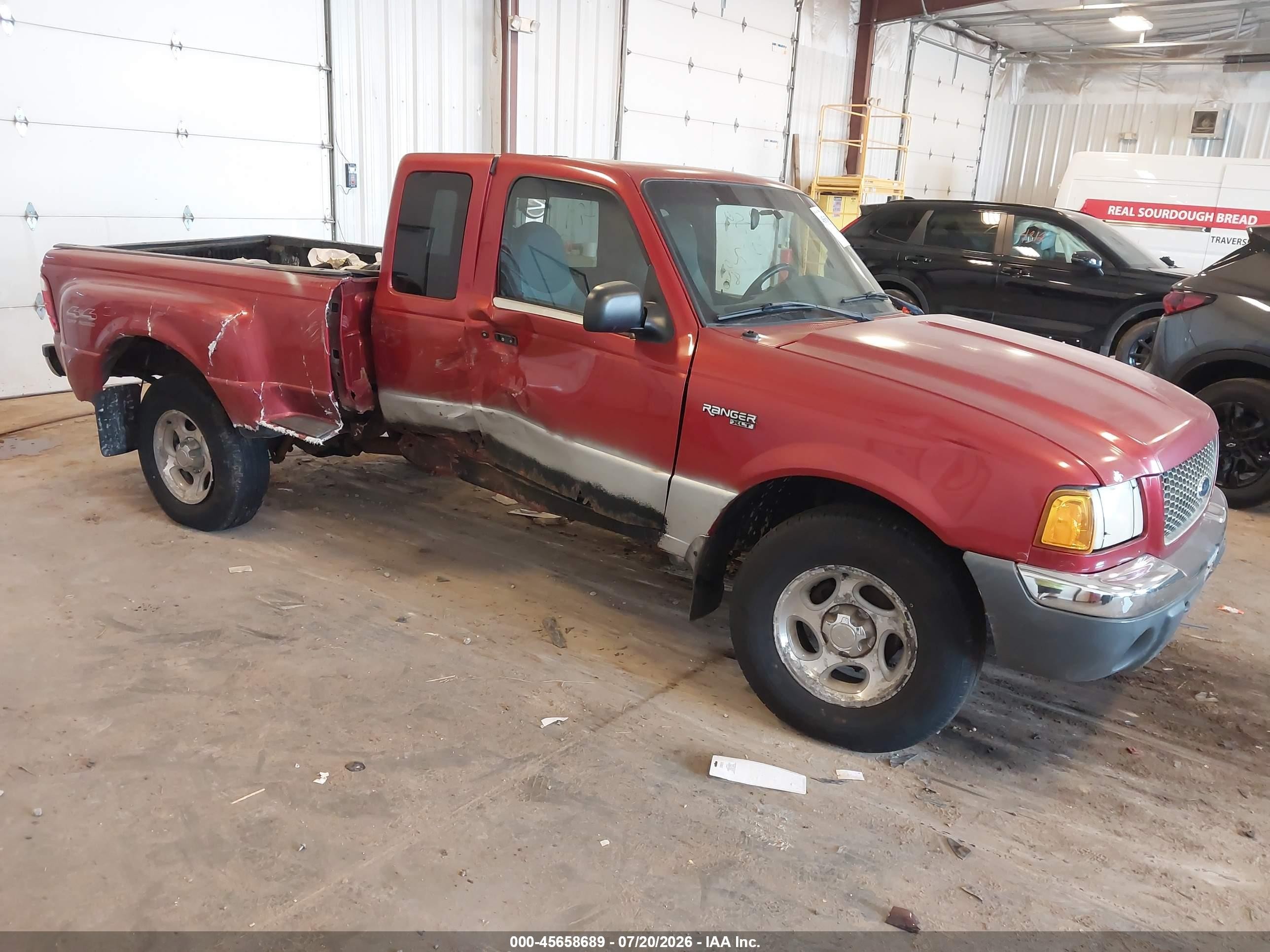 2001 Ford Ranger XL Fleet, VIN 1FTZR15U31TA15607 — Side