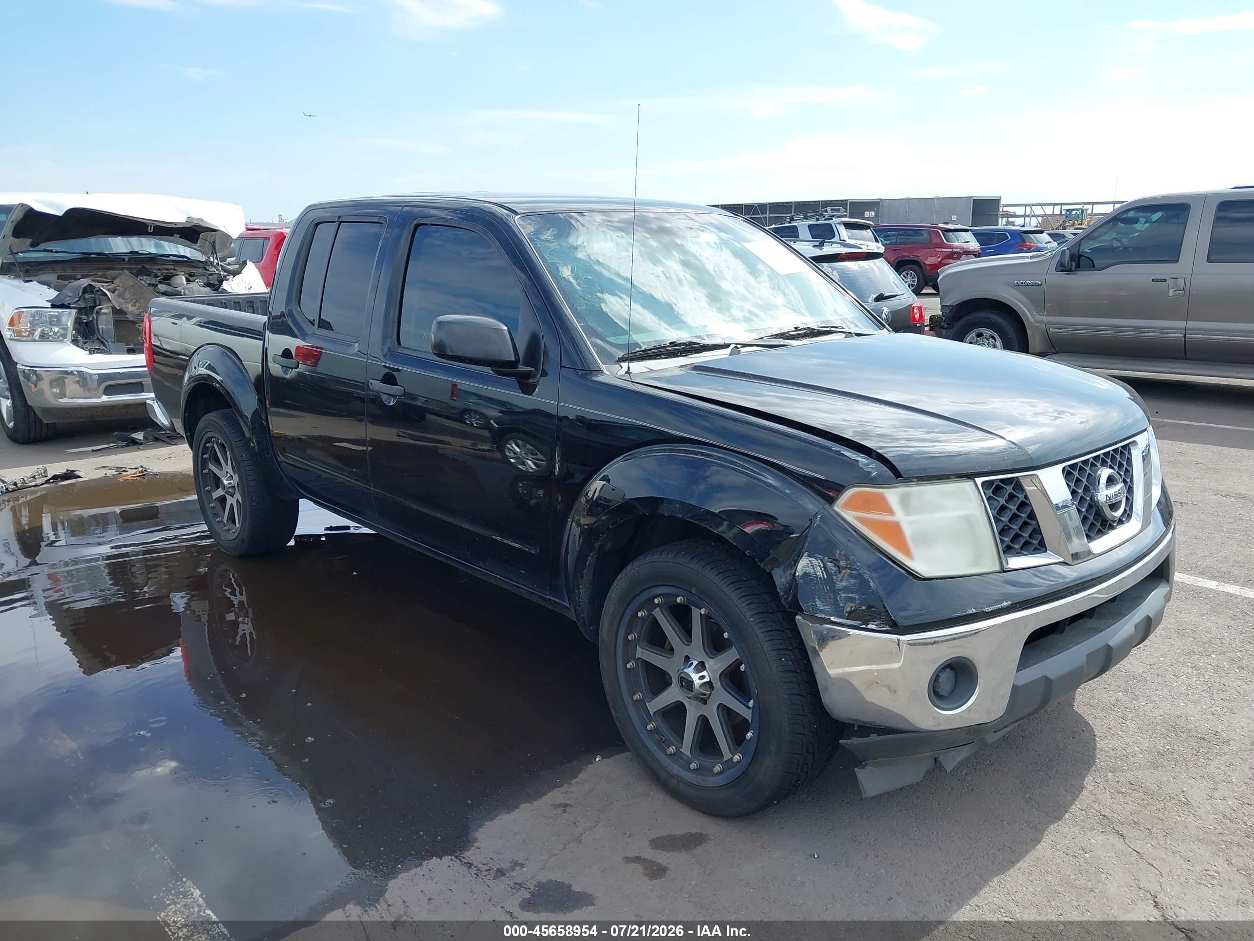 2008 Nissan Frontier SE, VIN 1N6AD07UX8C406389 — Side