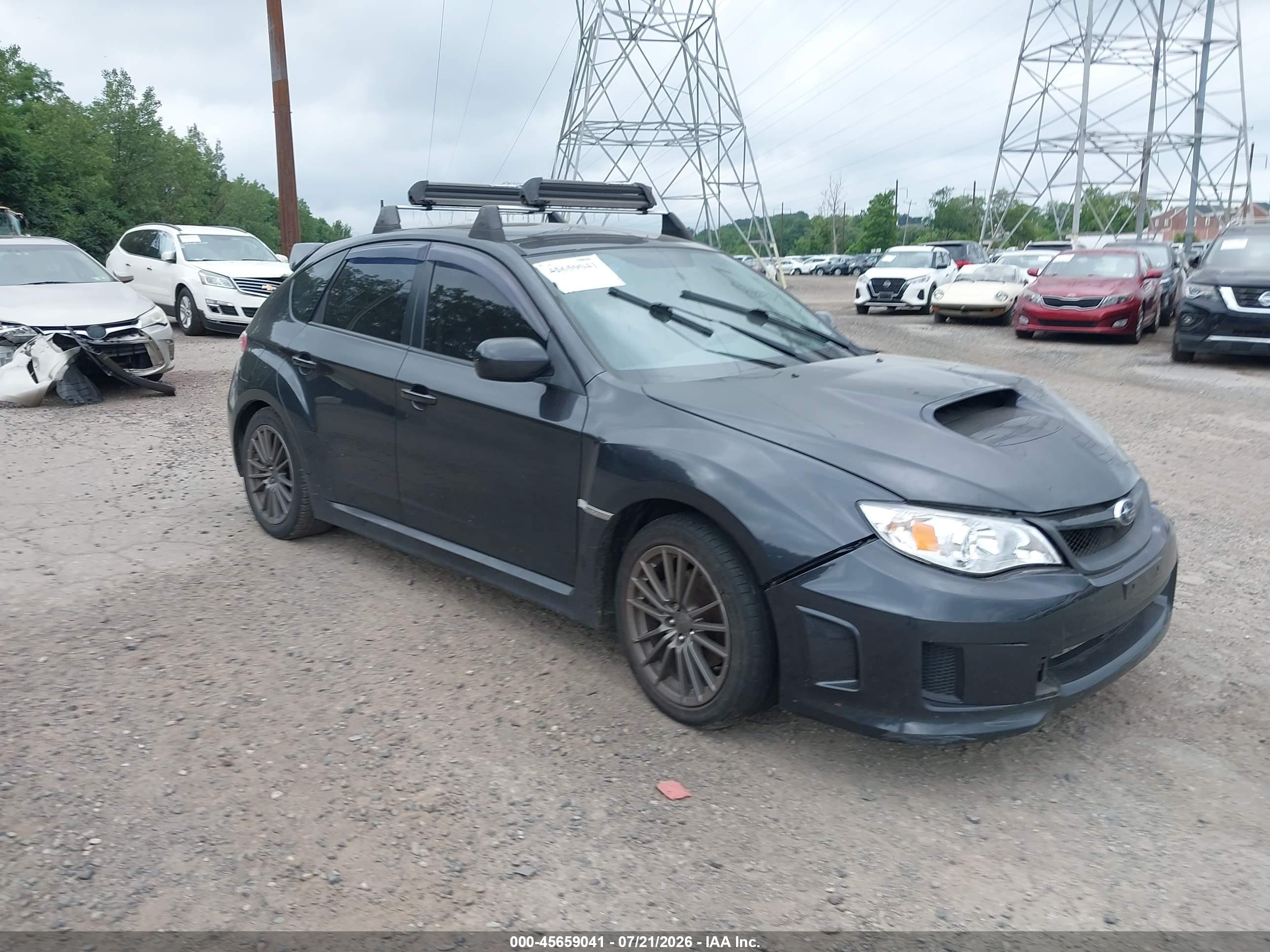 2013 Subaru WRX WRX Premium, VIN JF1GR7E62DG216591 — Front end