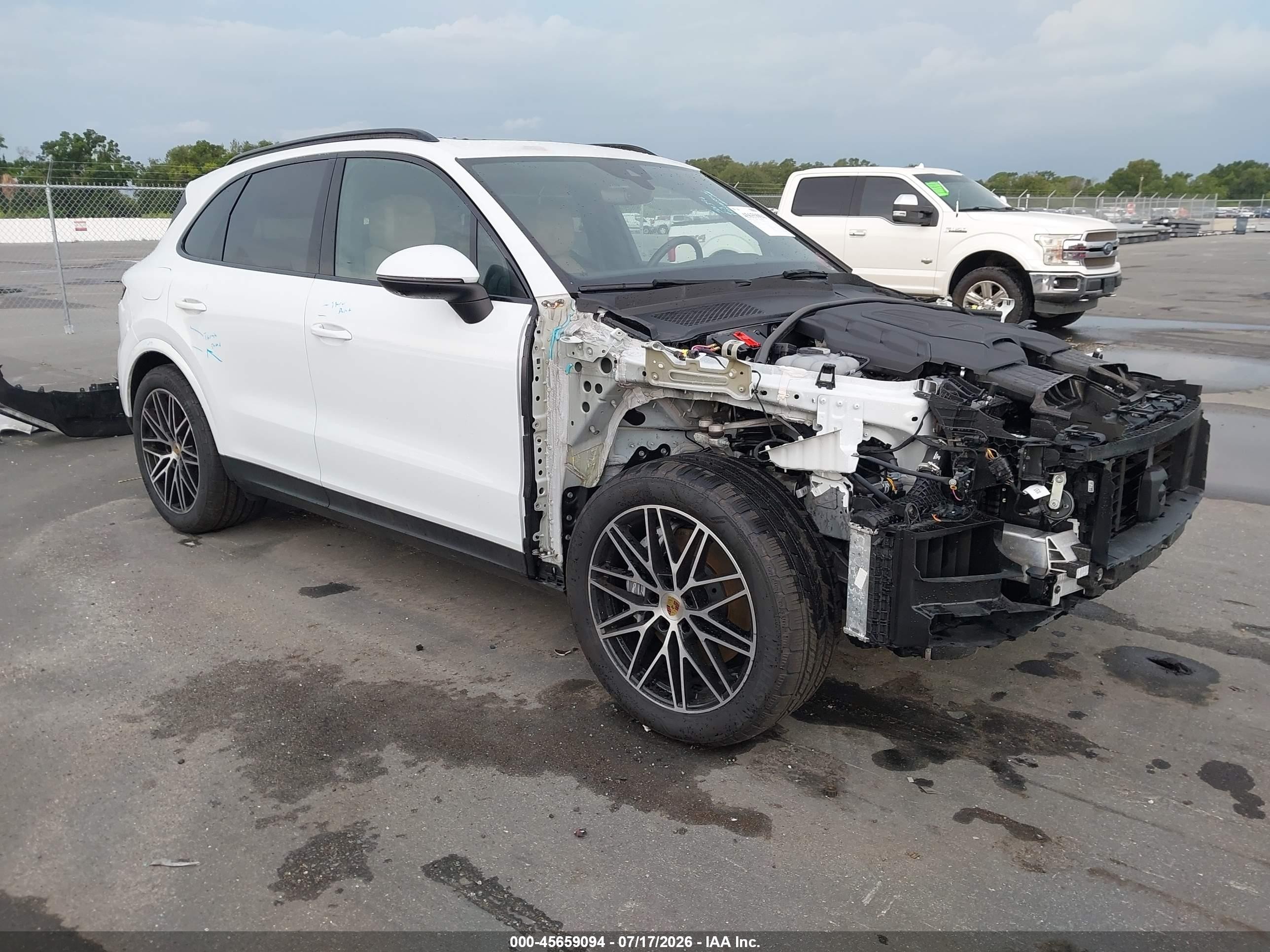 2024 Porsche Cayenne, VIN WP1AA2AYXRDA09410 — Burn