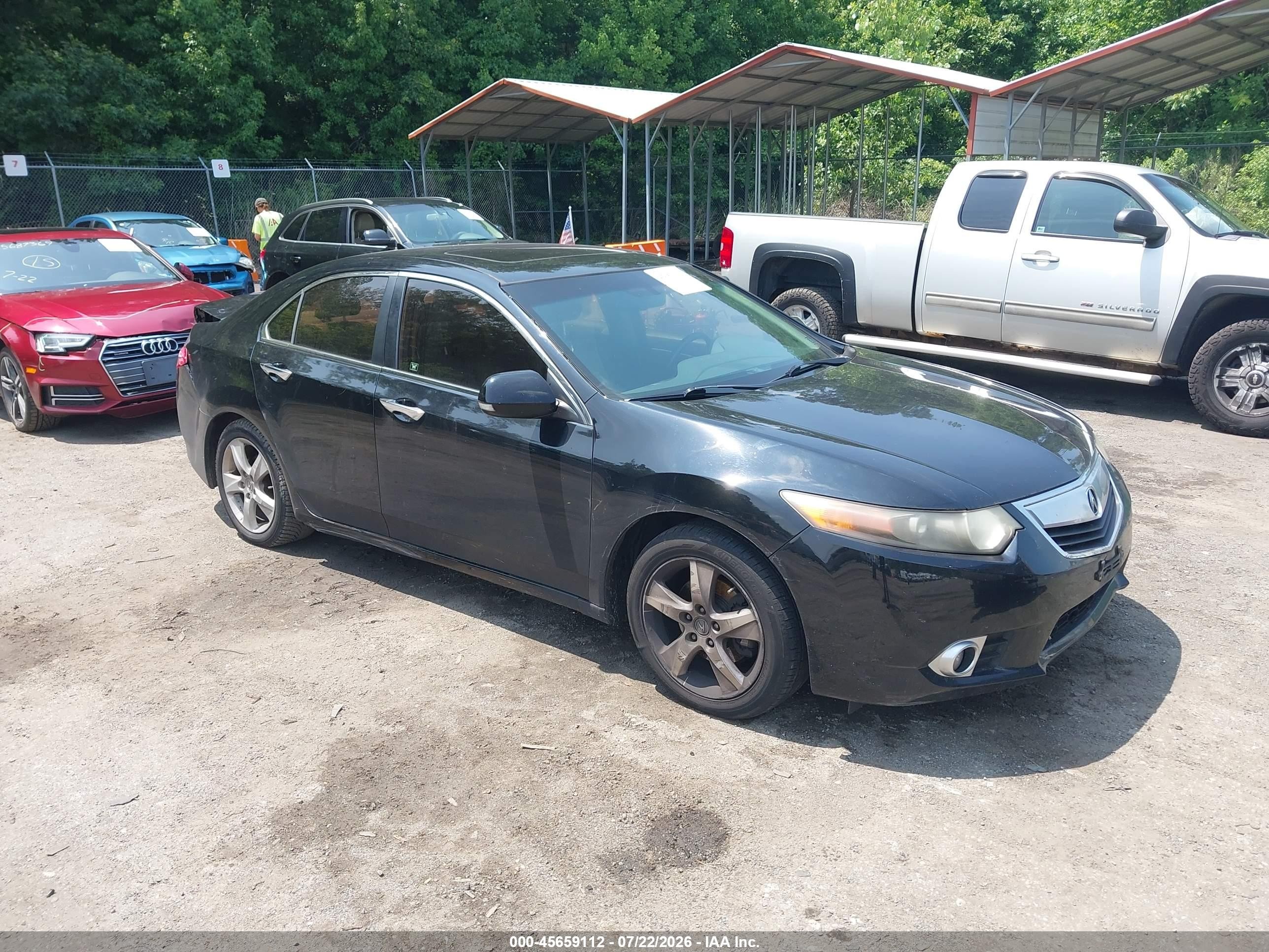 2012 Acura TSX, VIN JH4CU2F4XCC014271 — Rear end