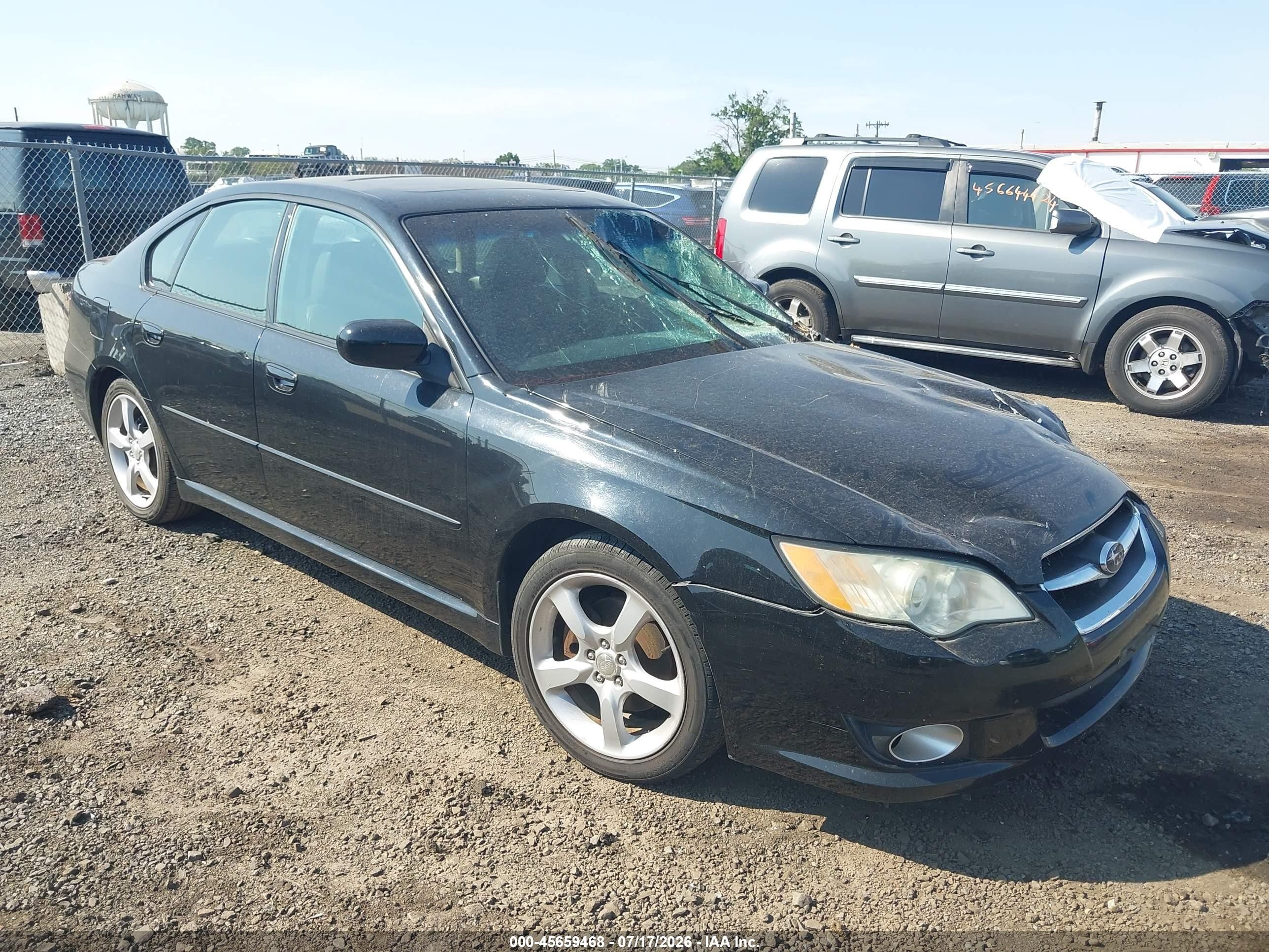 2008 Subaru Legacy Limited, VIN 4S3BL626087224909 — Перед