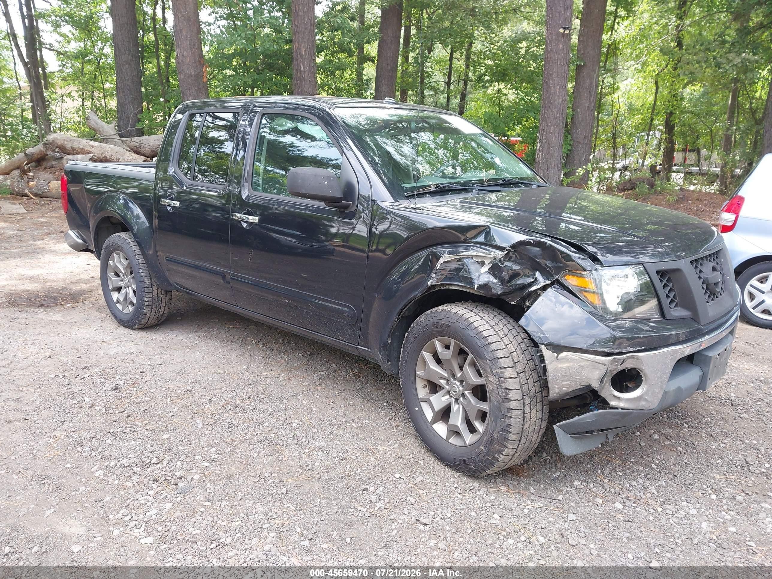 2014 Nissan Frontier SV, VIN 1N6AD0EV6EN714820 — Side
