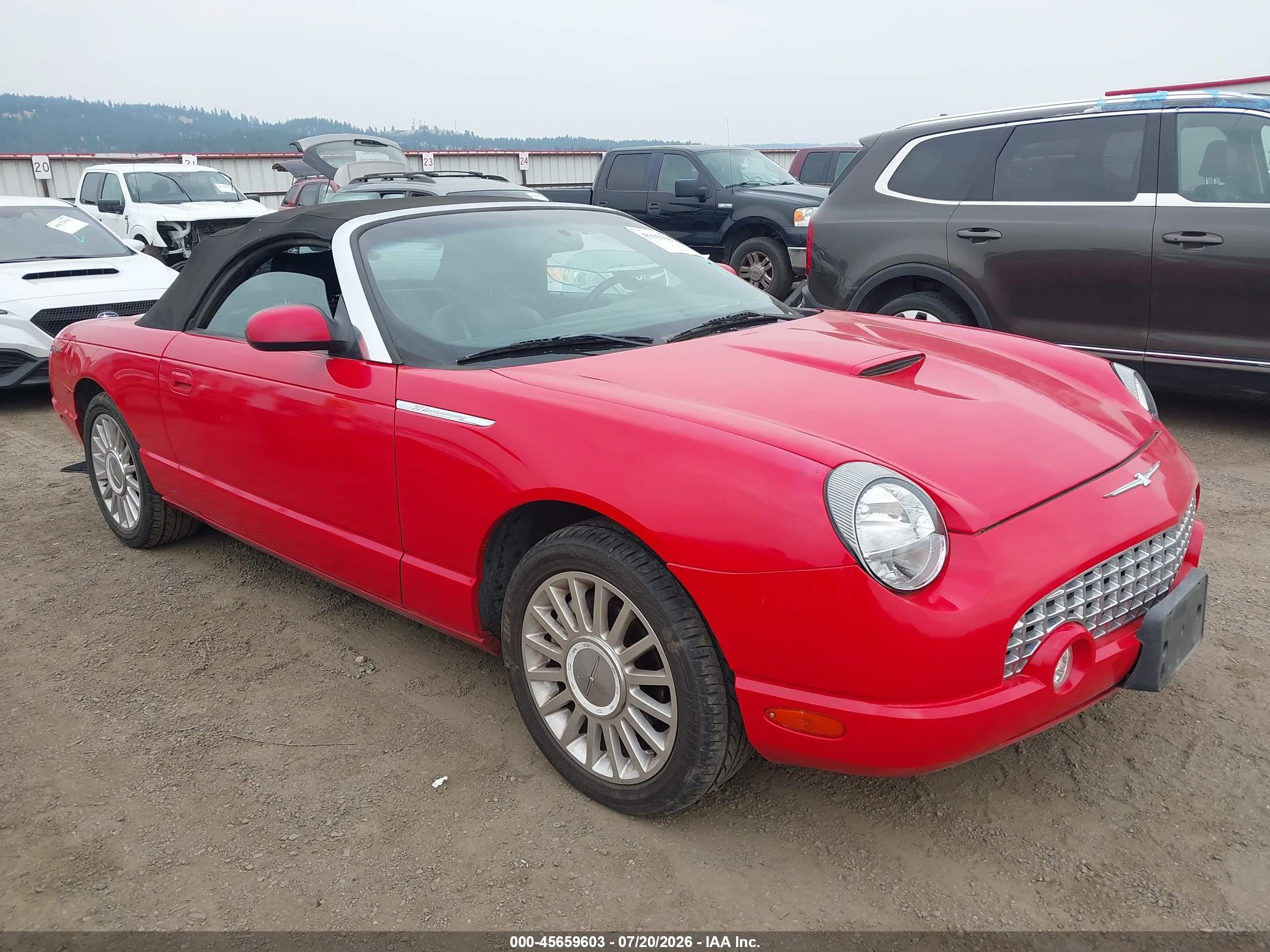 2005 Ford Thunderbird Deluxe, VIN 1FAHP60A15Y108698 — Обычный износ