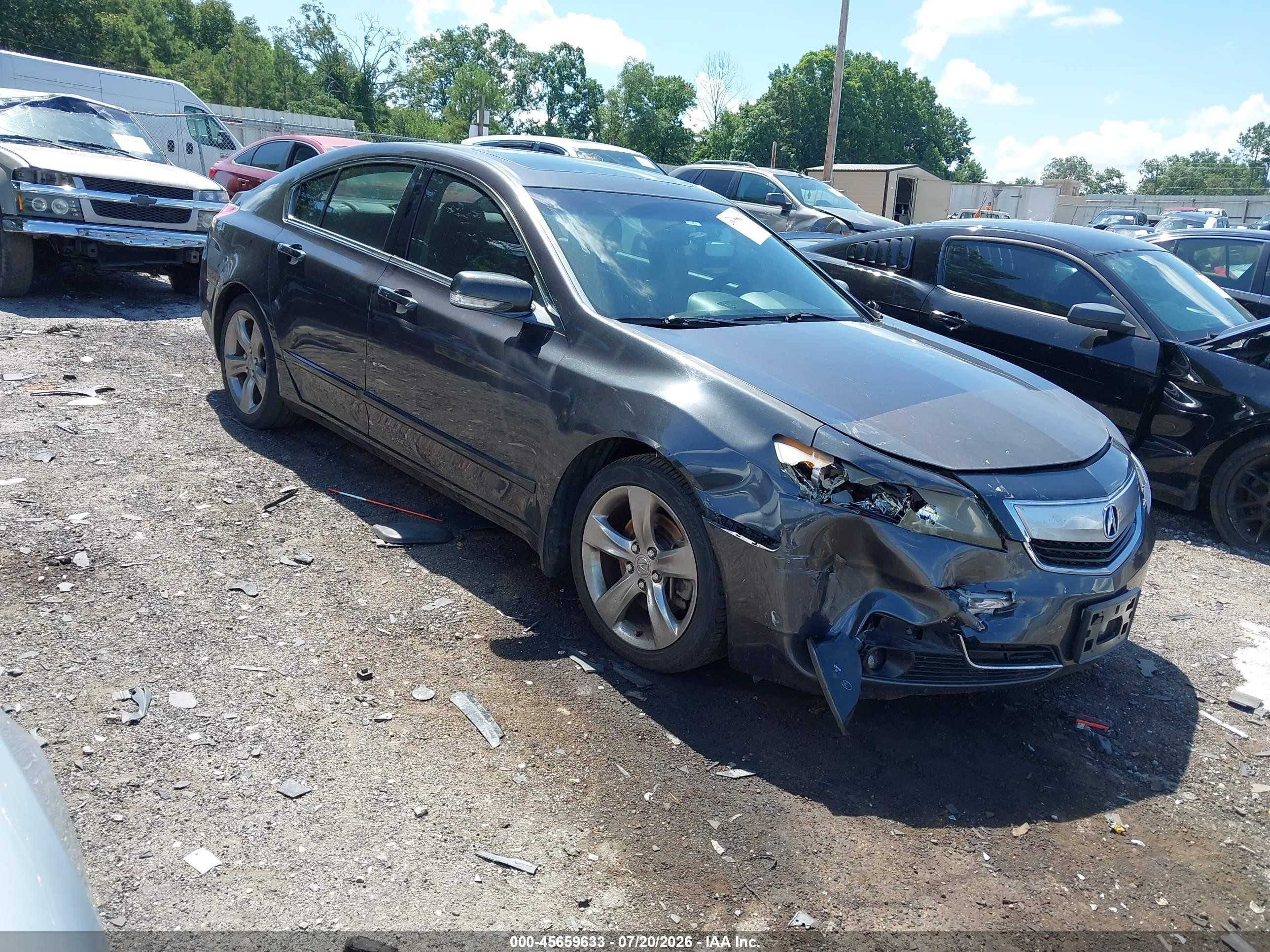 2012 Acura TL Technology, VIN 19UUA9E52CA003456 — Front end