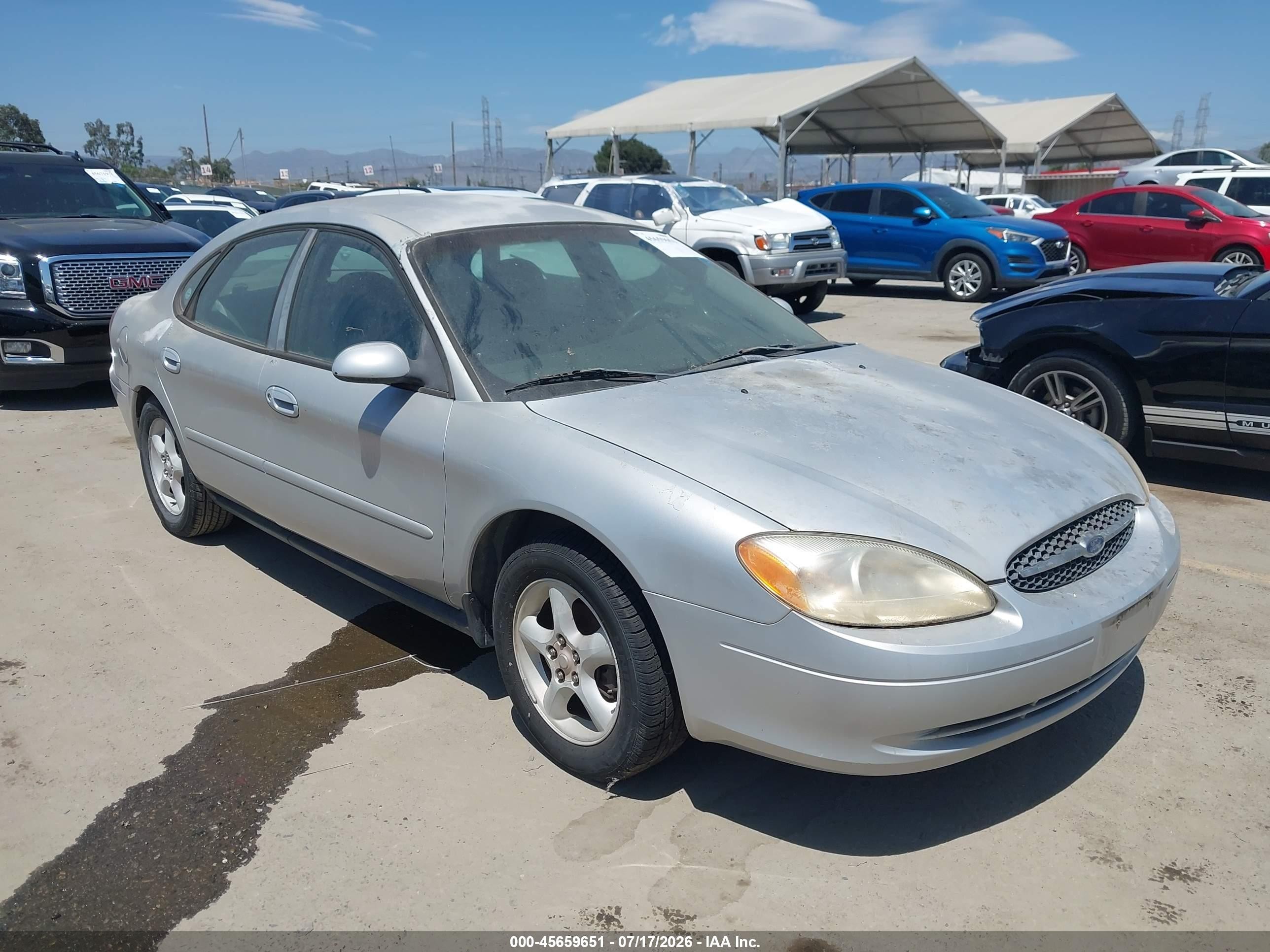 2000 Ford Taurus SE, VIN 1FAFP5326YG174888 — Not stated