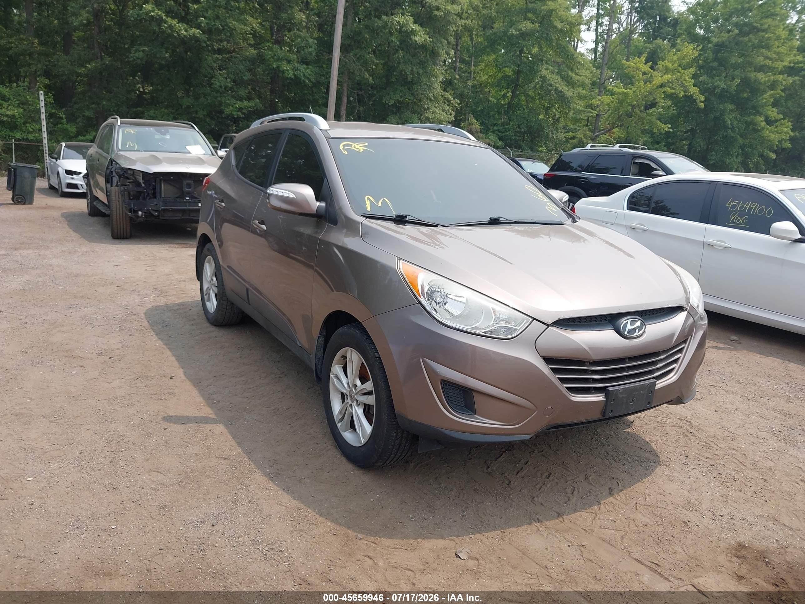 2012 Hyundai Tucson GLS, VIN KM8JU3AC6CU359137 — Normal wear
