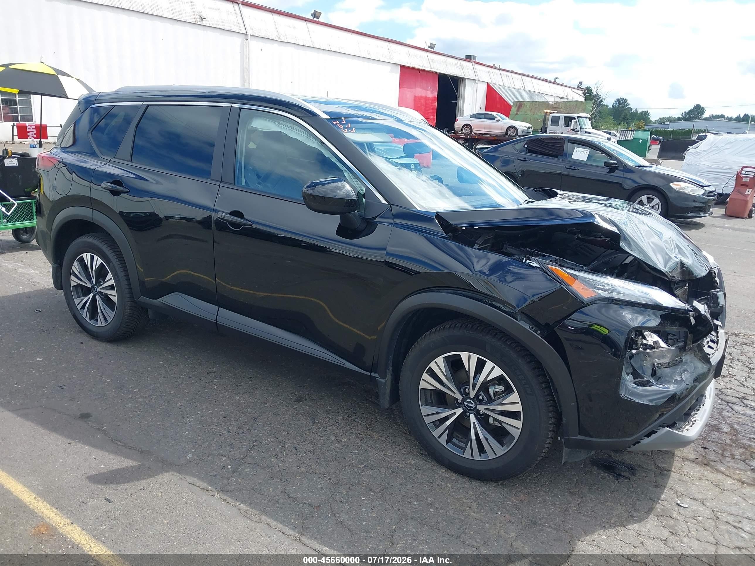 2023 Nissan Rogue SV, VIN JN8BT3BB7PW491002 — Front end
