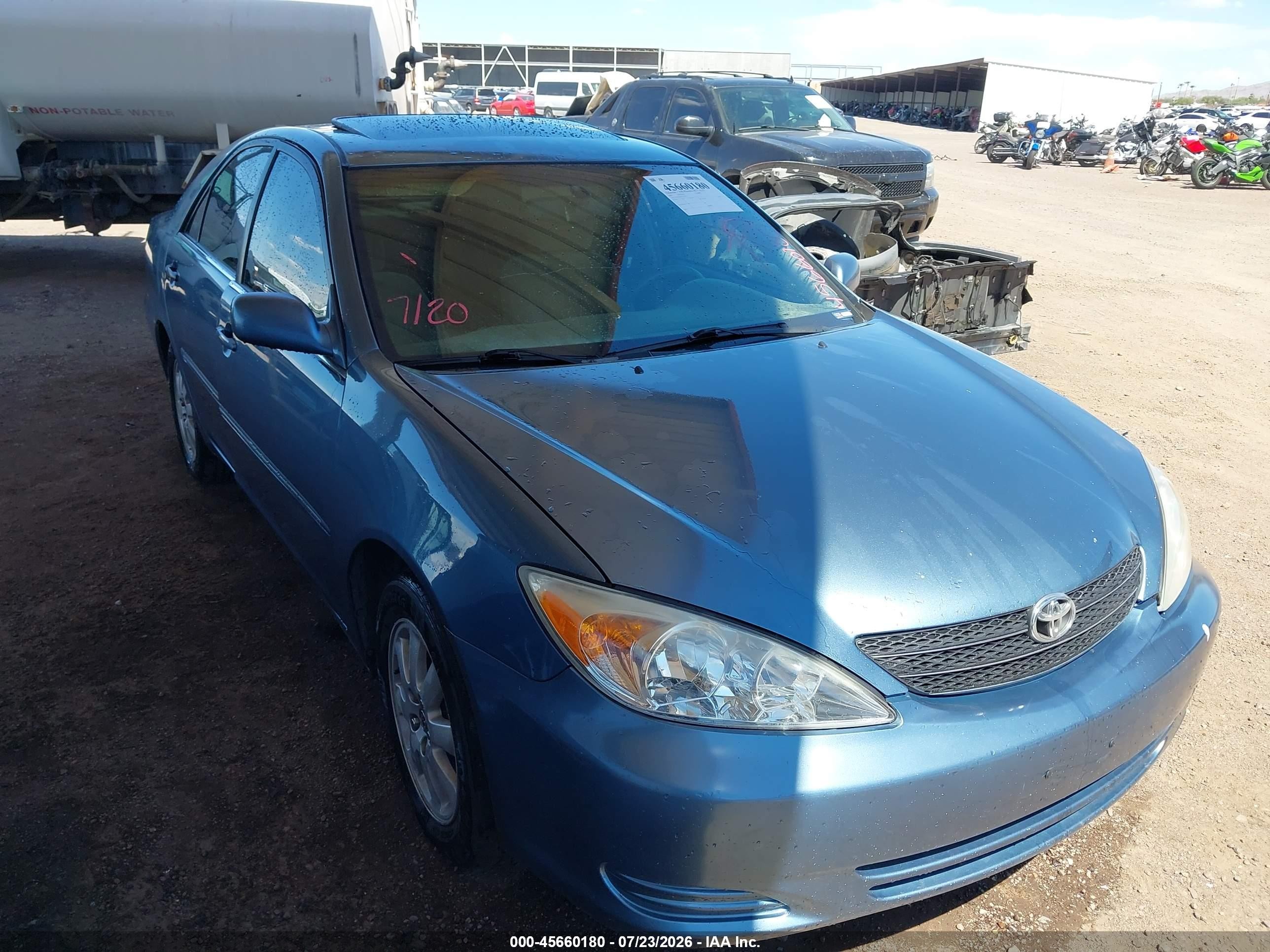 2003 Toyota Camry XLE, VIN 4T1BF30K23U542672 — Обычный износ