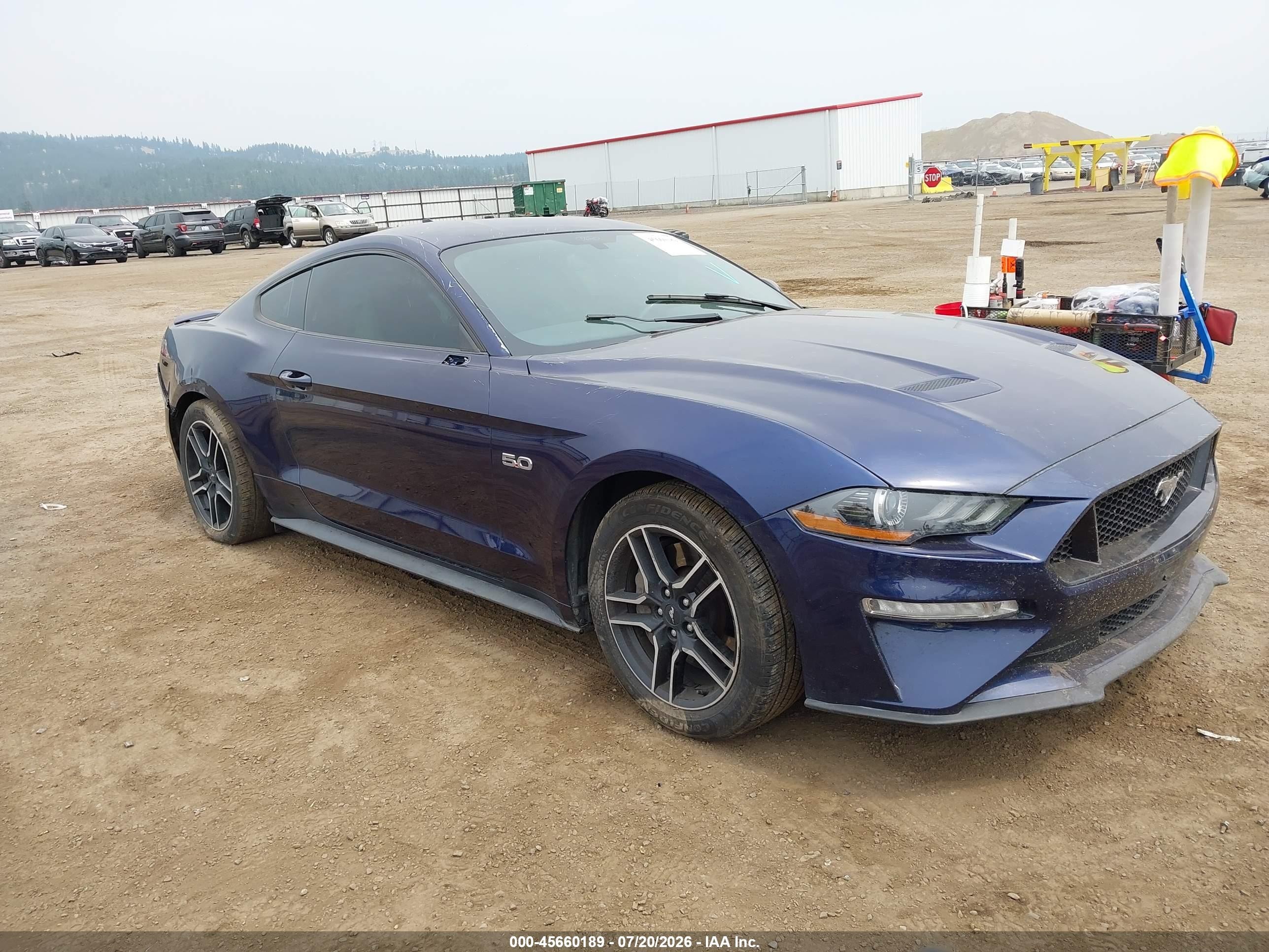2020 Ford Mustang GT, VIN 1FA6P8CF0L5155035 — Side
