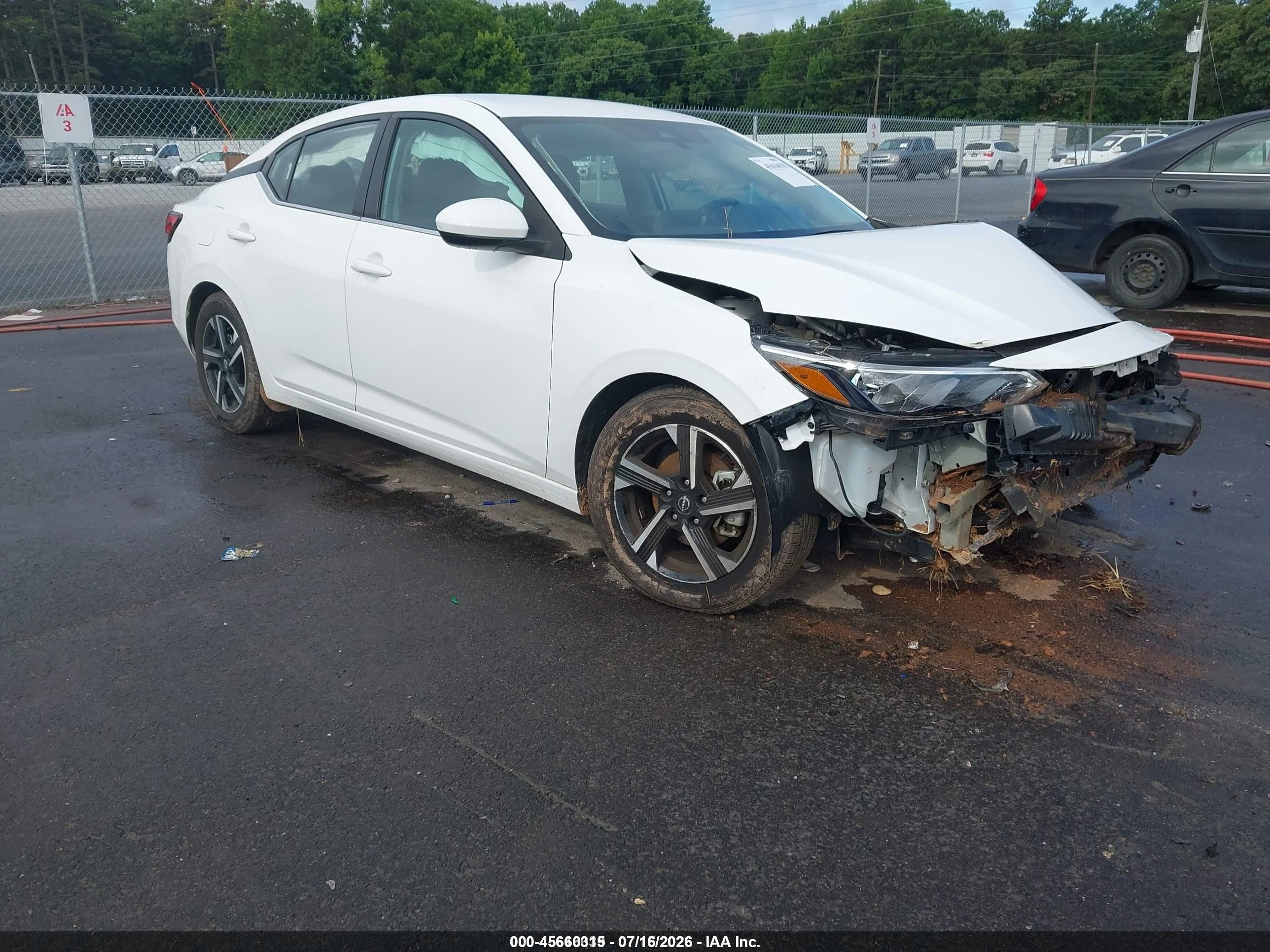 2024 Nissan Sentra SV, VIN 3N1AB8CV8RY219606 — Front end