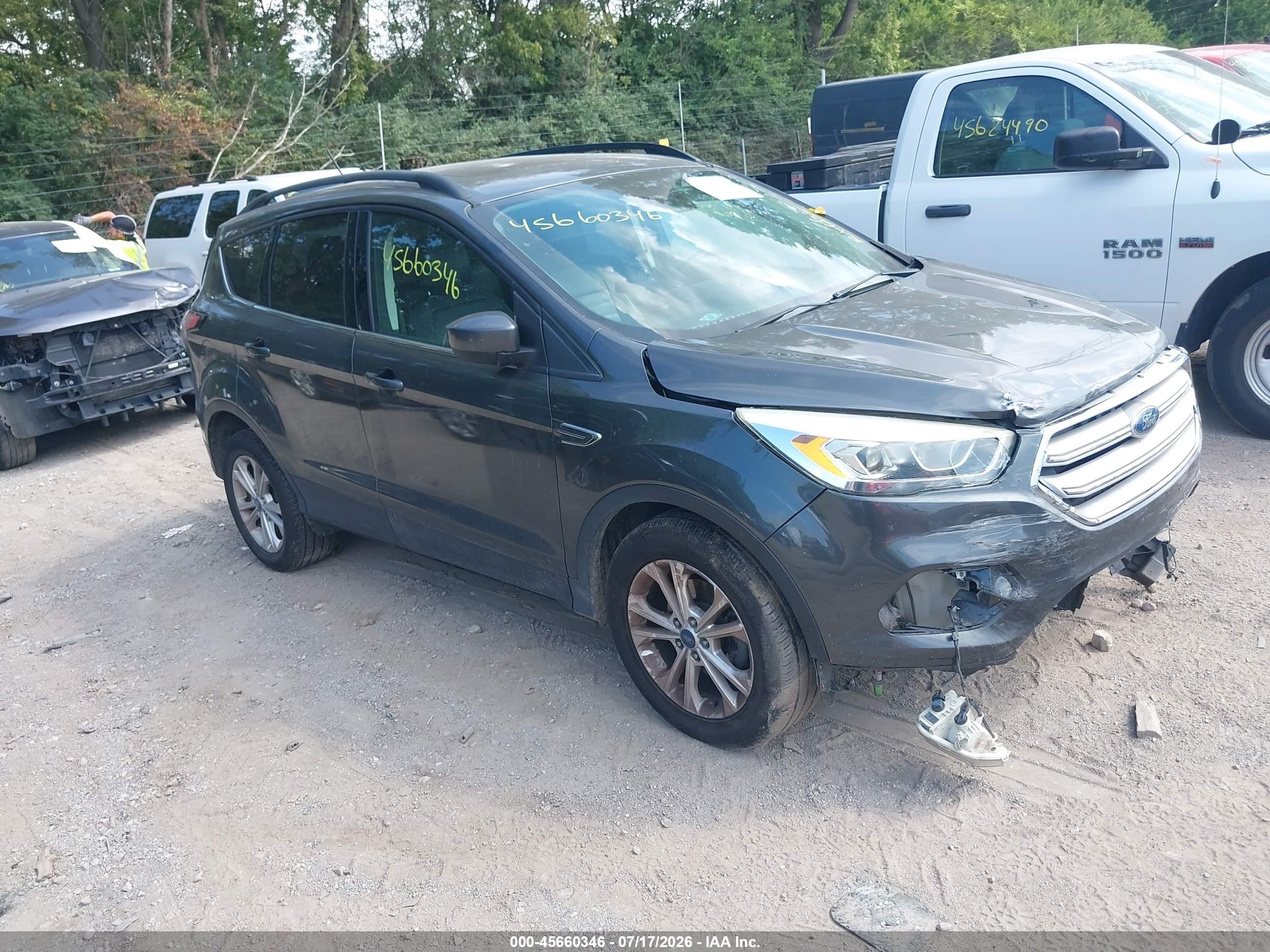 2018 Ford Escape SEL, VIN 1FMCU0HD6JUA80273 — Front end
