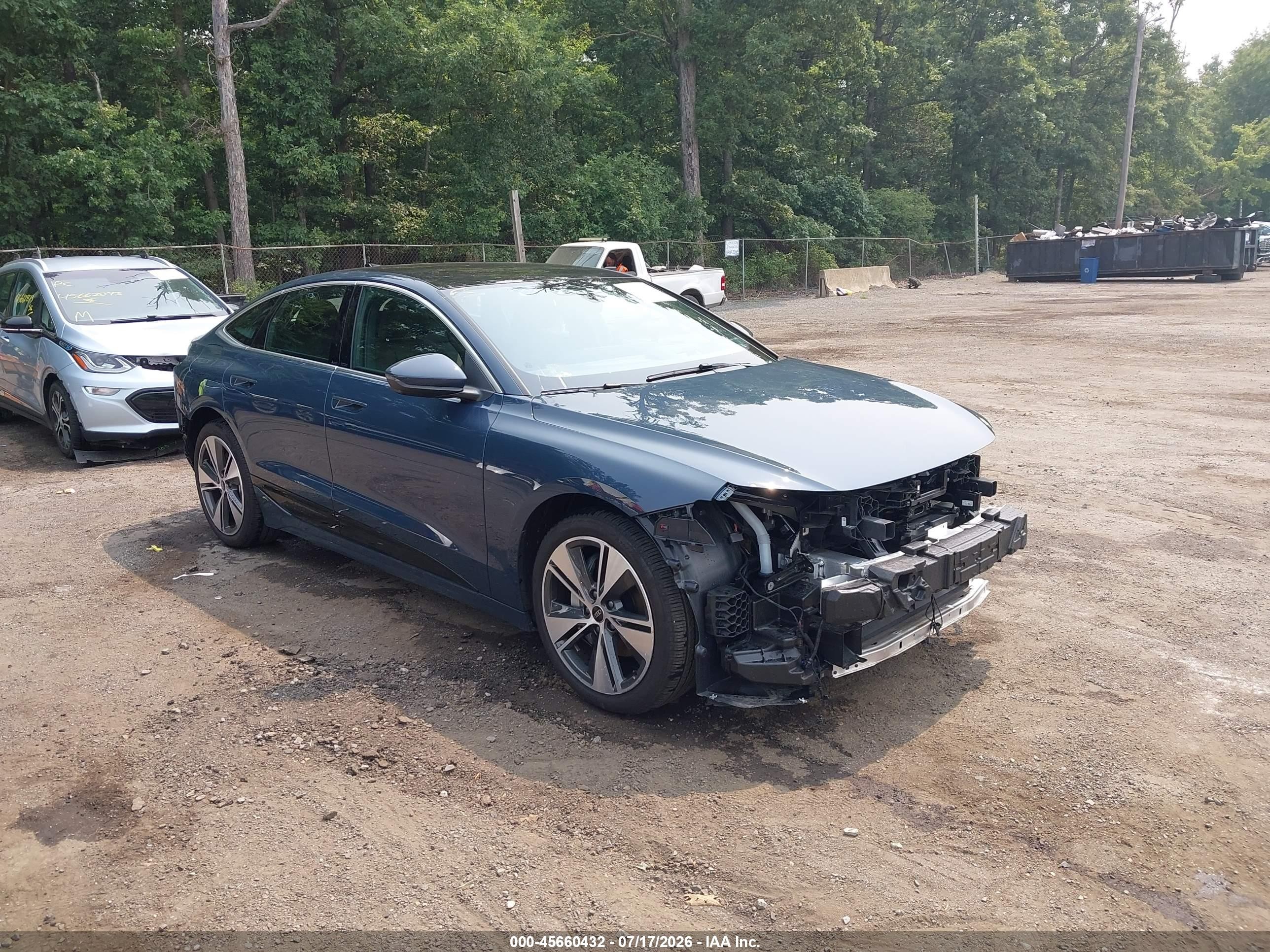2025 Audi A6 e-tron, VIN WAU3DAGH1SA019976 — Rear end