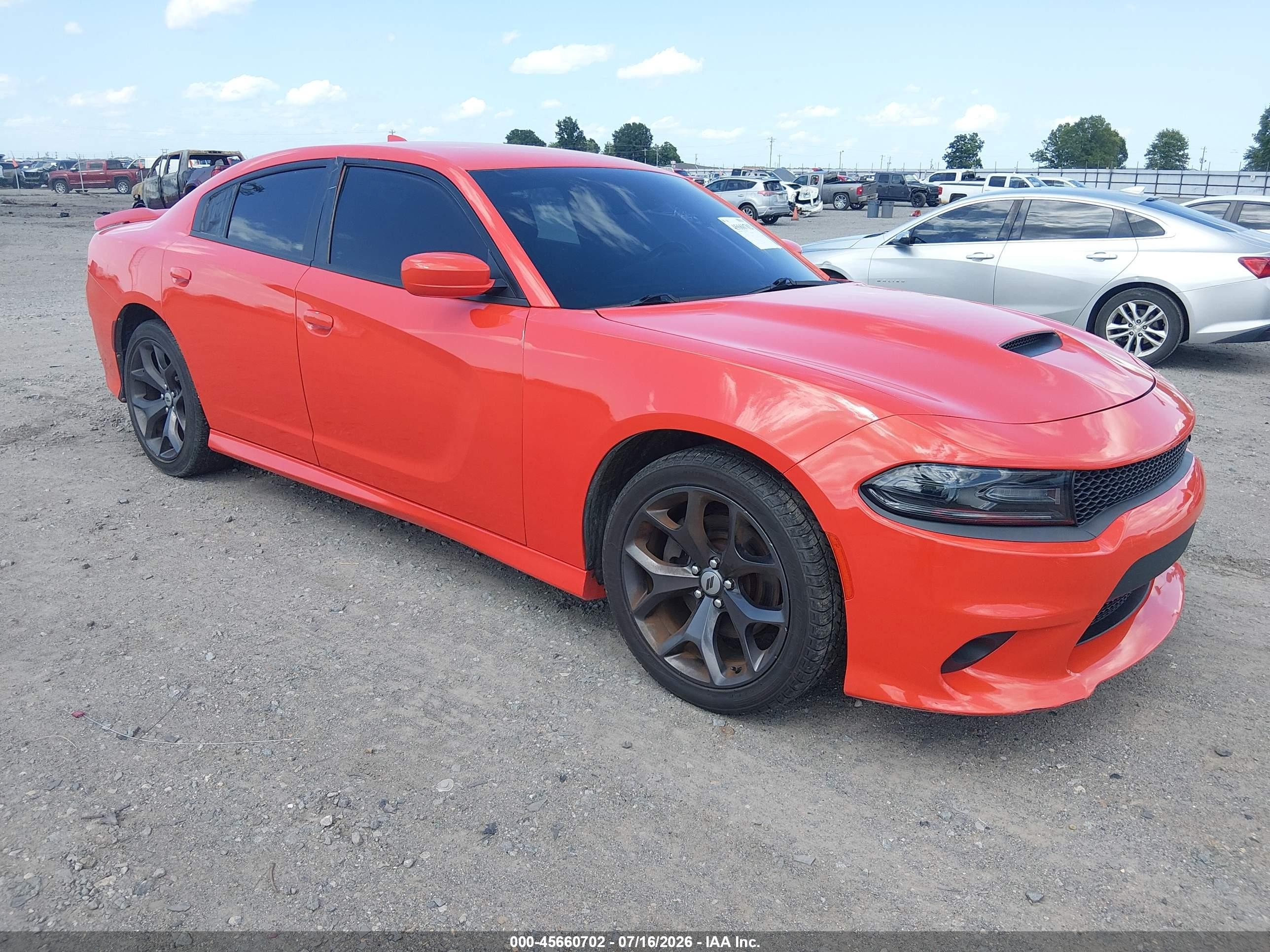 2019 Dodge Charger GT, VIN 2C3CDXHG4KH718682 — Side
