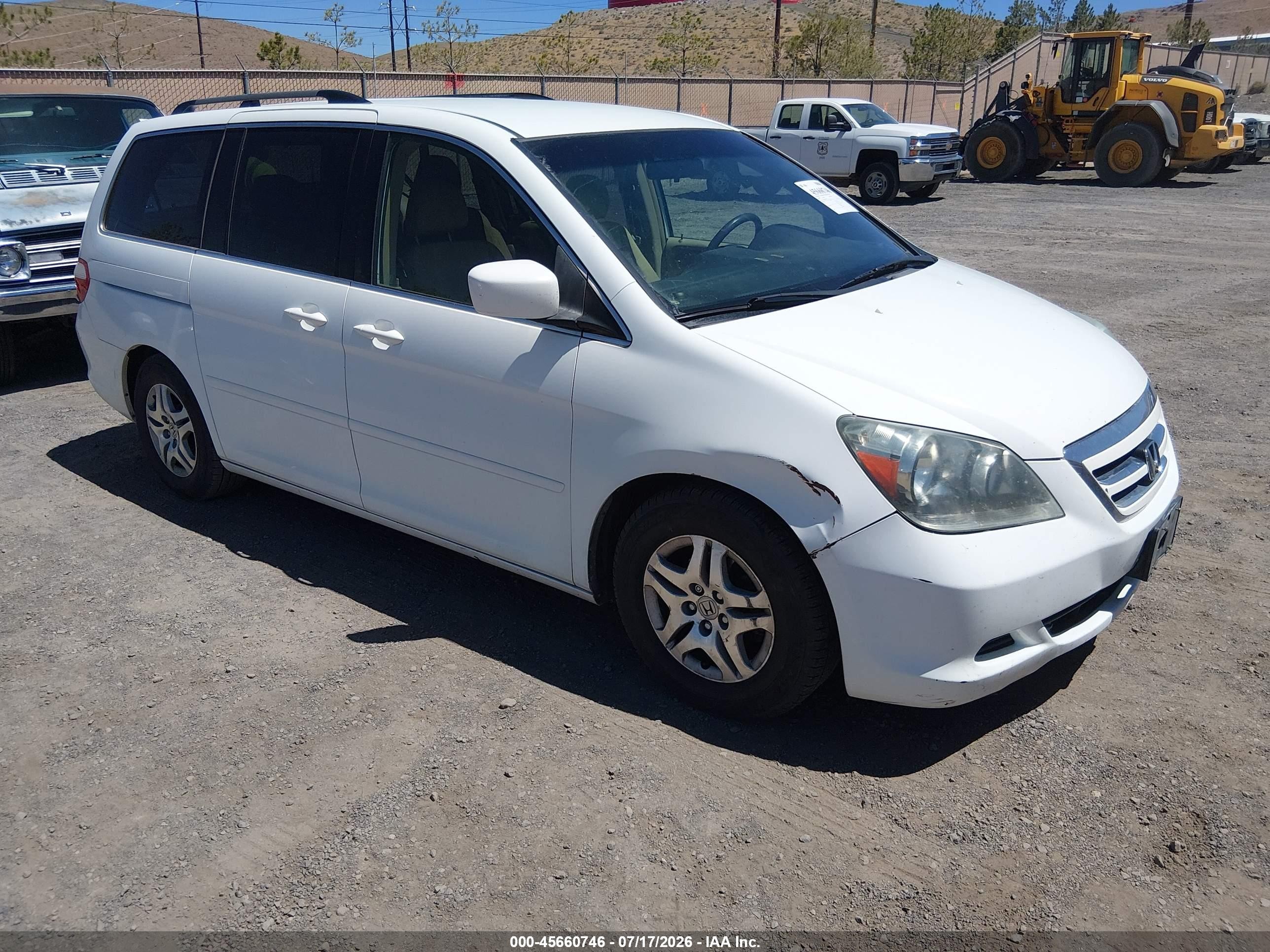 2006 Honda Odyssey EX, VIN 5FNRL38406B407771 — Normal wear