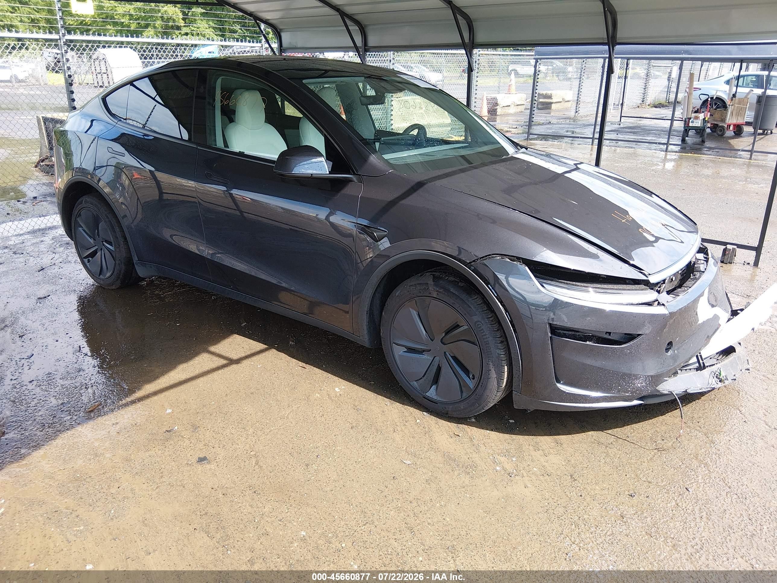 2026 Tesla Model Y Long Range, VIN 7SAYGDEDXTF548193 — Front end
