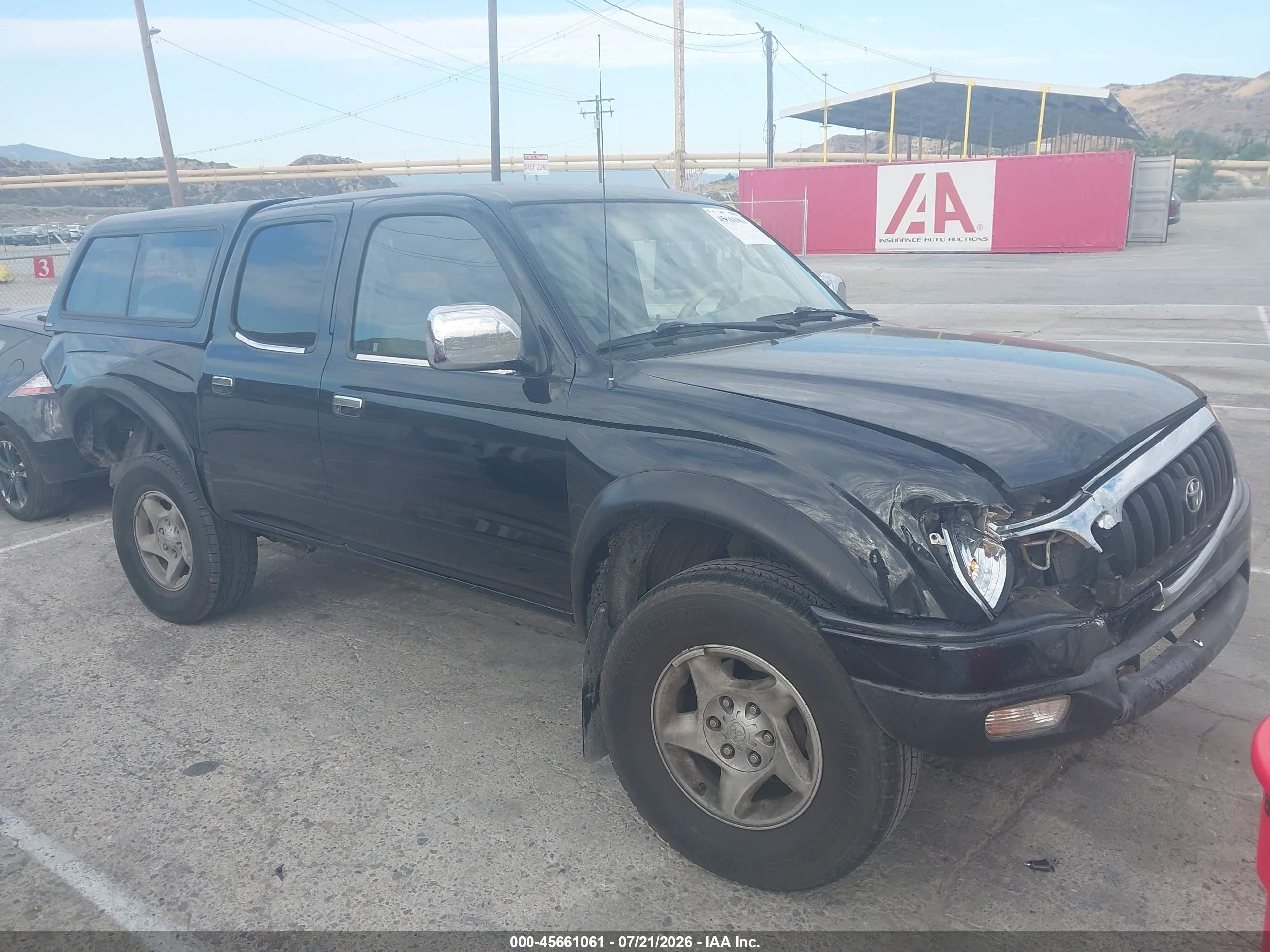 2003 Toyota Tacoma PreRunner, VIN 5TEGN92N03Z274252 — Зад