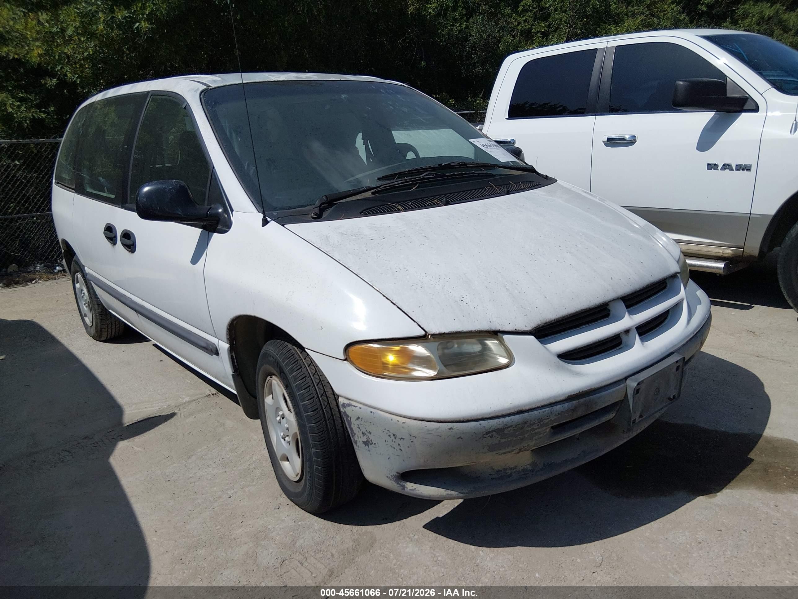 2000 Dodge Caravan, VIN 2B4FP25B0YR682825 — Обычный износ