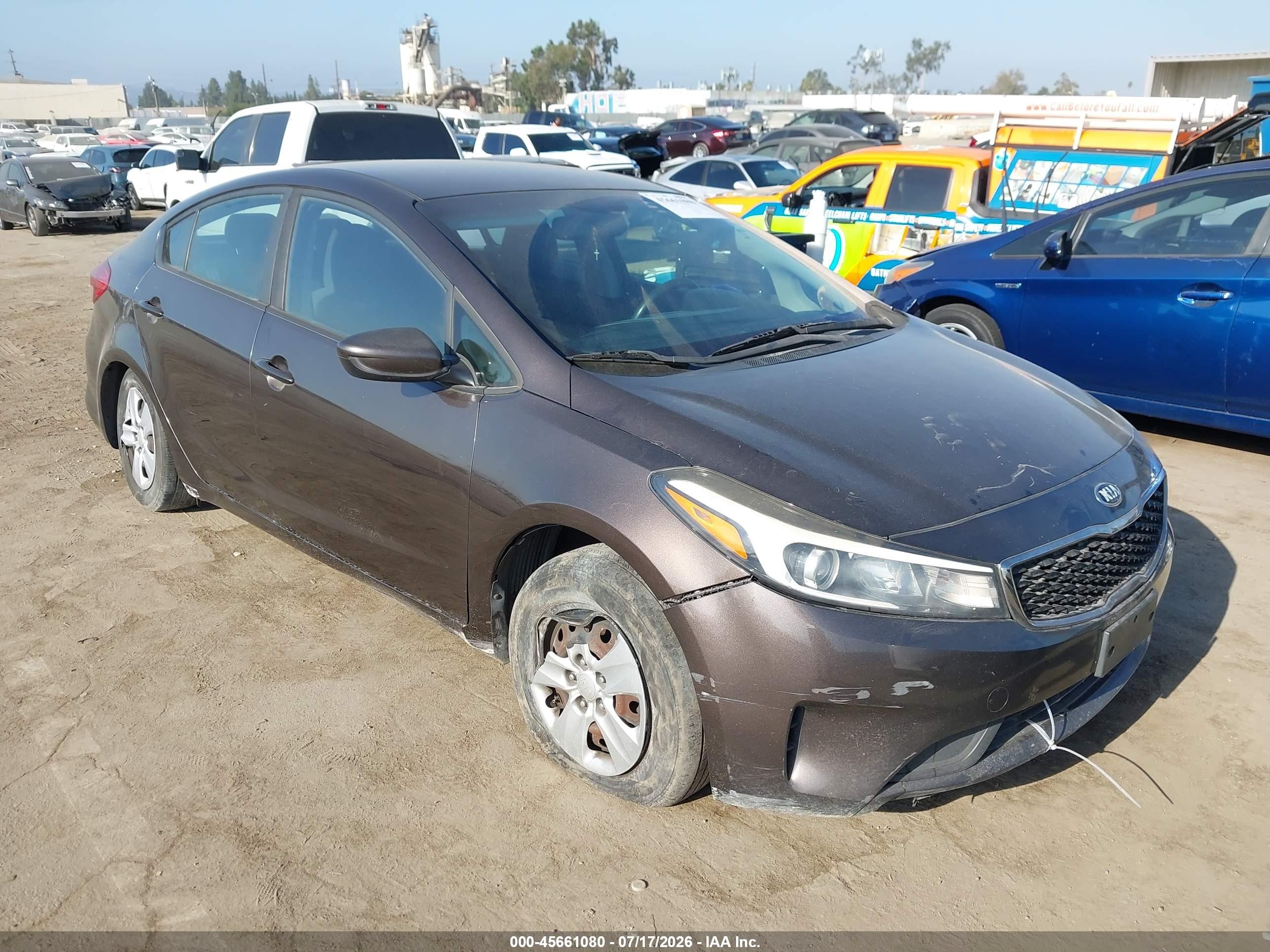 2017 Kia Forte S, VIN 3KPFL4A78HE074550 — Rear end
