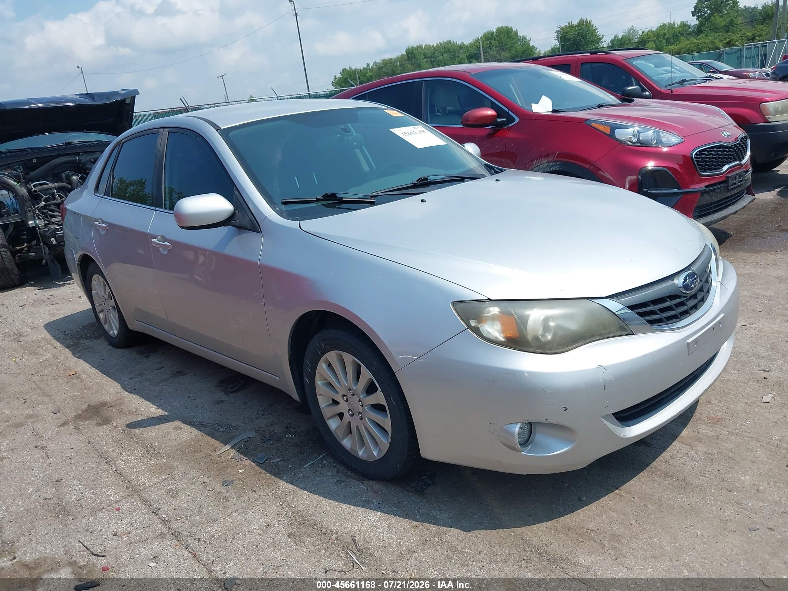2008 Subaru Impreza i, VIN JF1GE616X8G528305 — Обычный износ