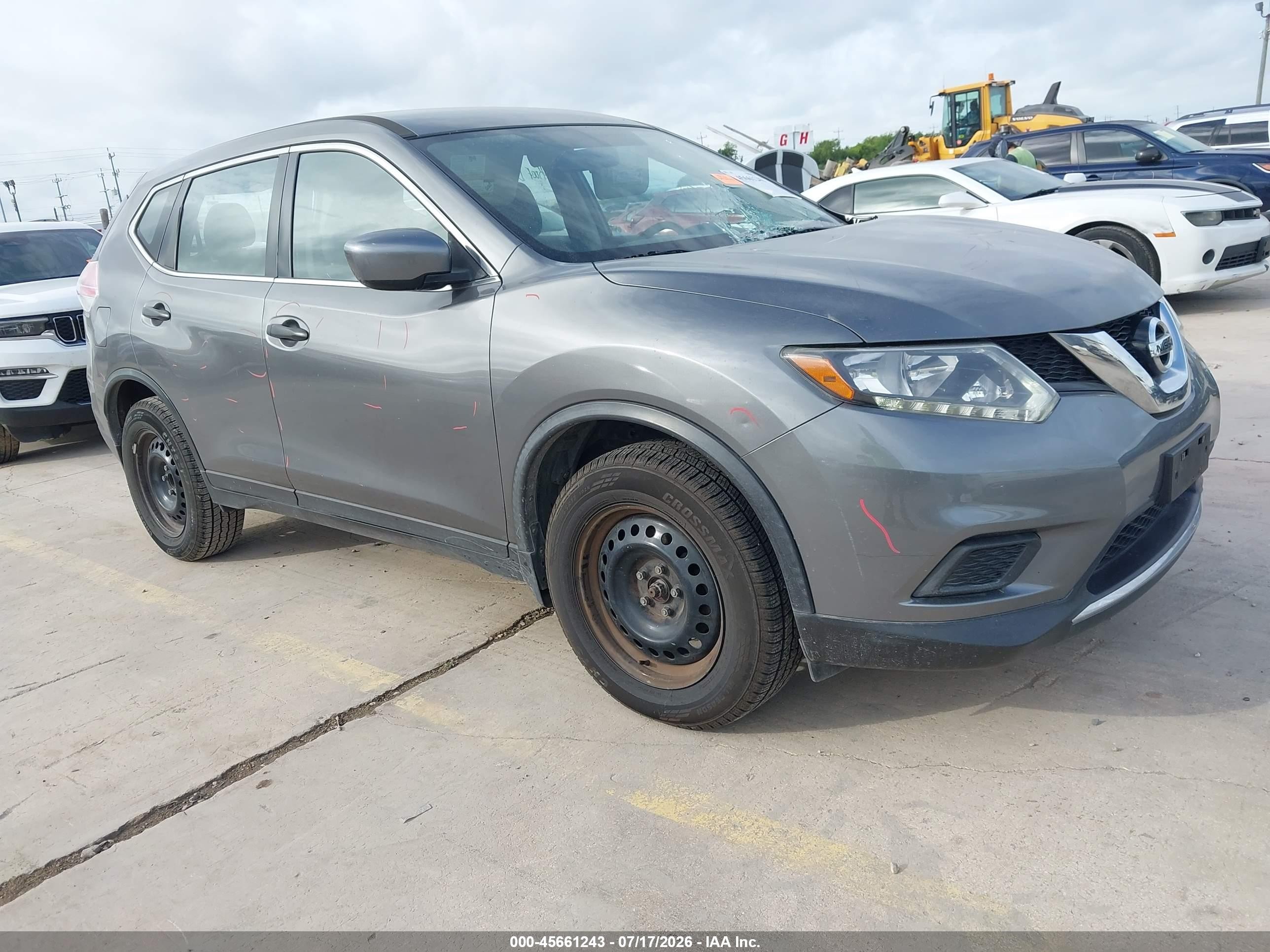 2016 Nissan Rogue SL, VIN JN8AT2MT1GW028414 — Стихия