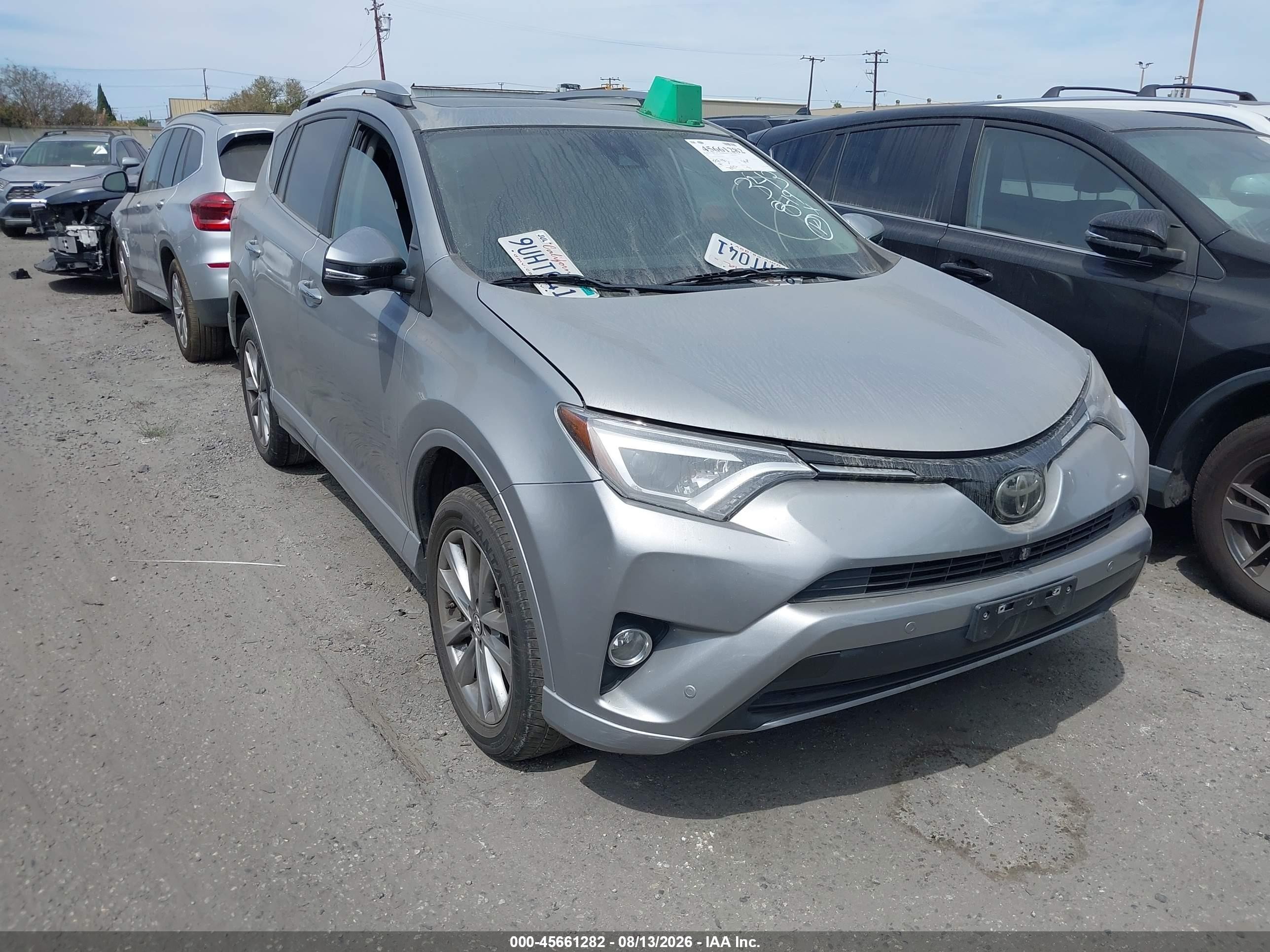 2017 Toyota RAV4 Platinum, VIN 2T3YFREVXHW354545 — Rear end