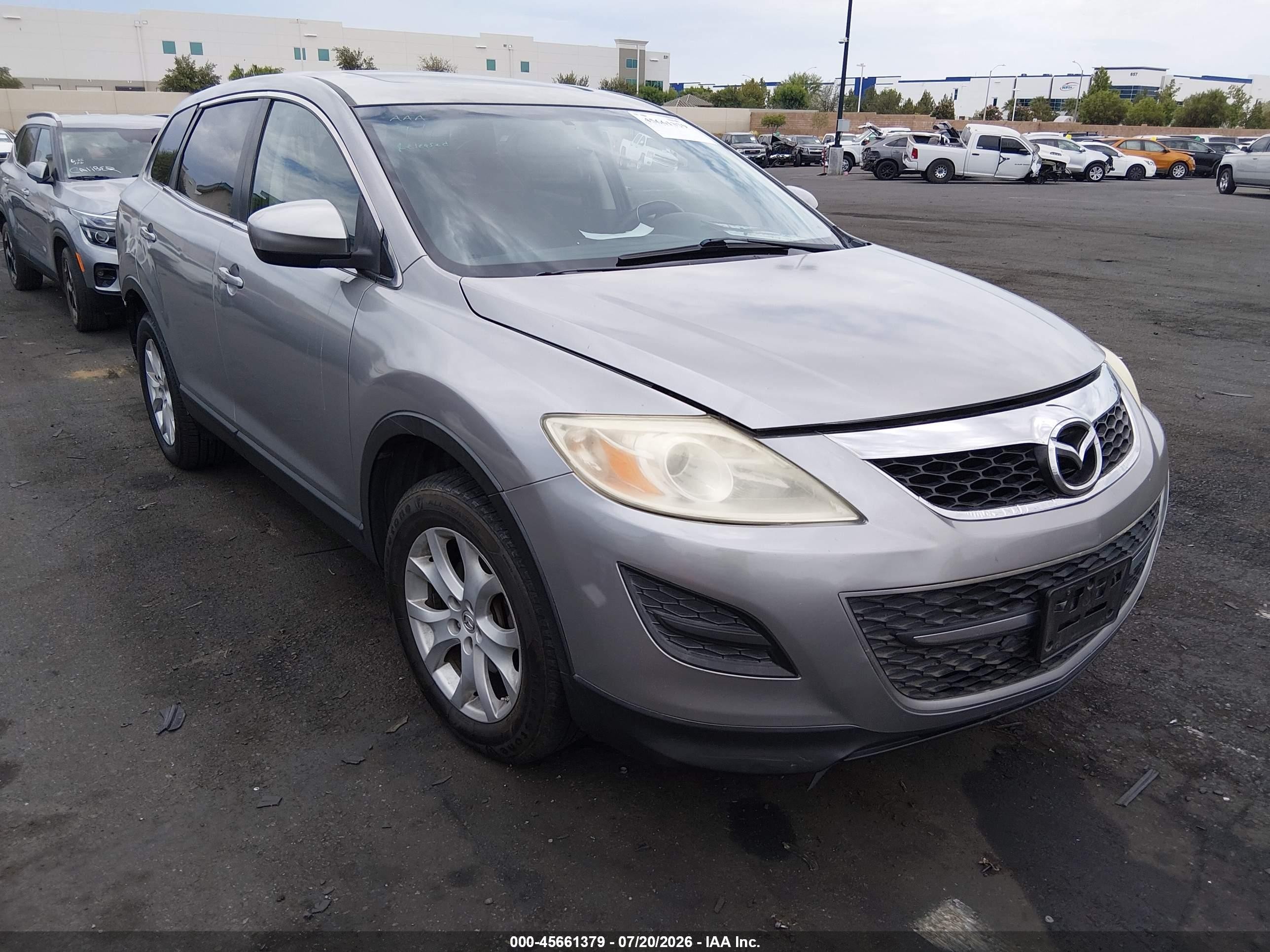 2012 Mazda CX-9 Touring, VIN JM3TB3CV3C0353814 — Rear end