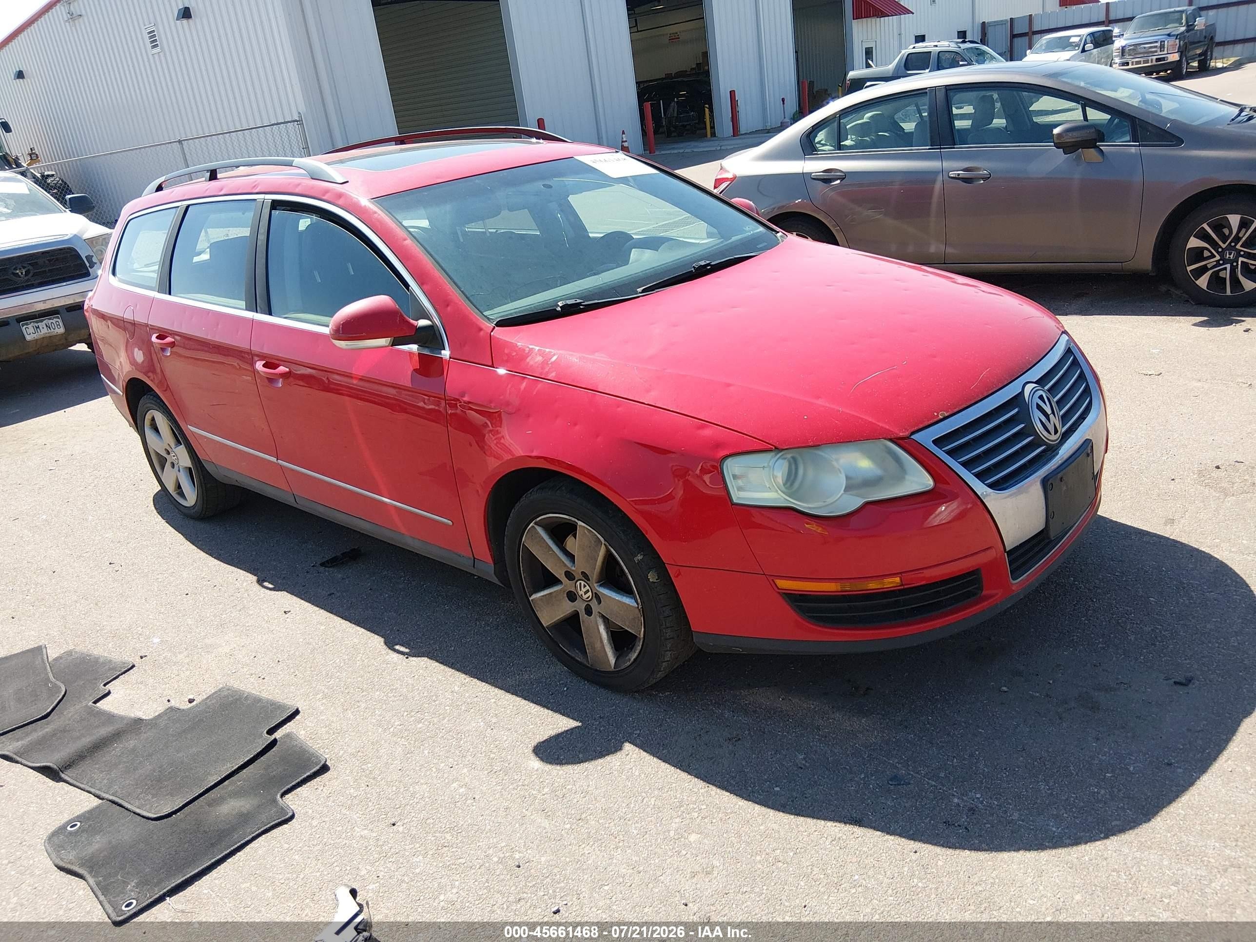 2008 Volkswagen Passat 2.0T, VIN WVWLK93CX8E041266 — Normal wear
