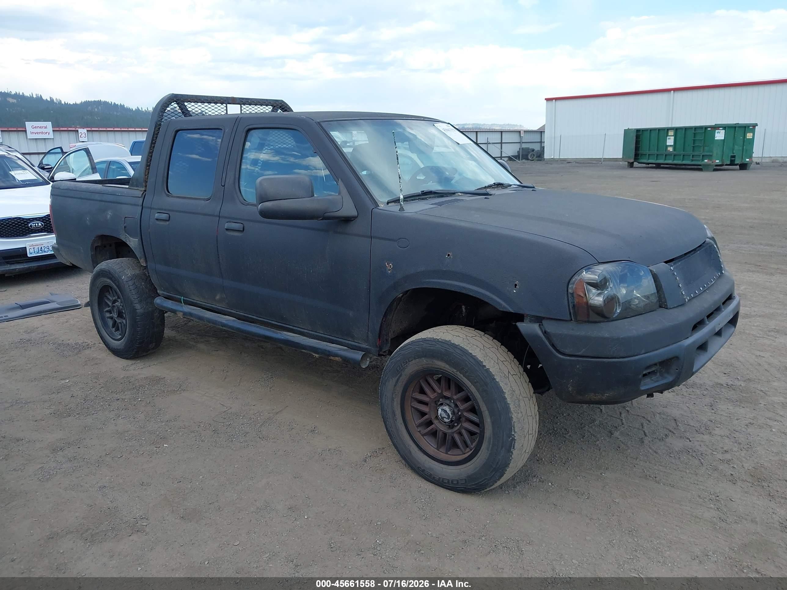 2002 Nissan Frontier XE, VIN 1N6ED27Y82C351738 — Normal wear
