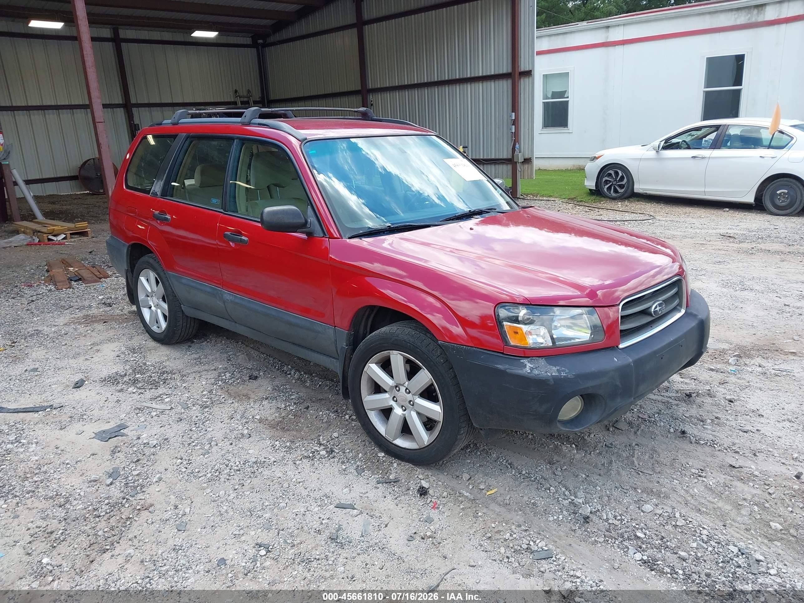 2004 Subaru Forester X, VIN JF1SG63604H729104 — Front end