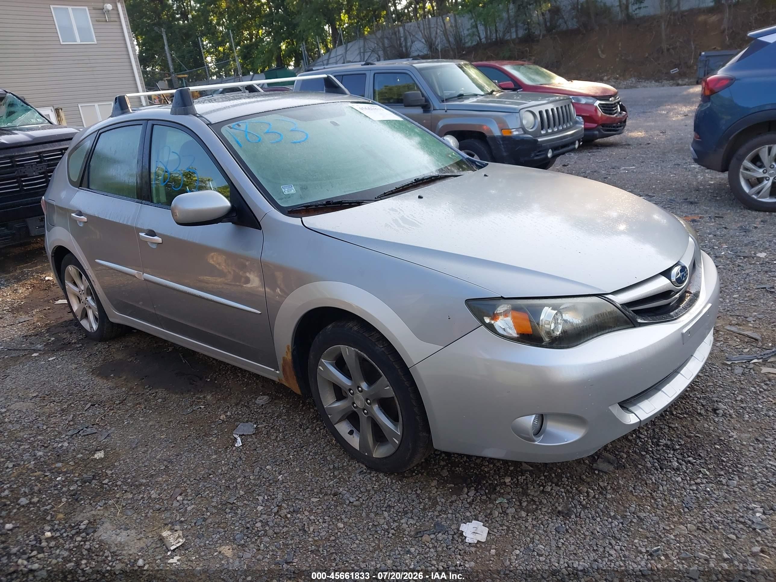 2011 Subaru Impreza Outback Special Sports, VIN JF1GH6D61BH803662 — Обычный износ