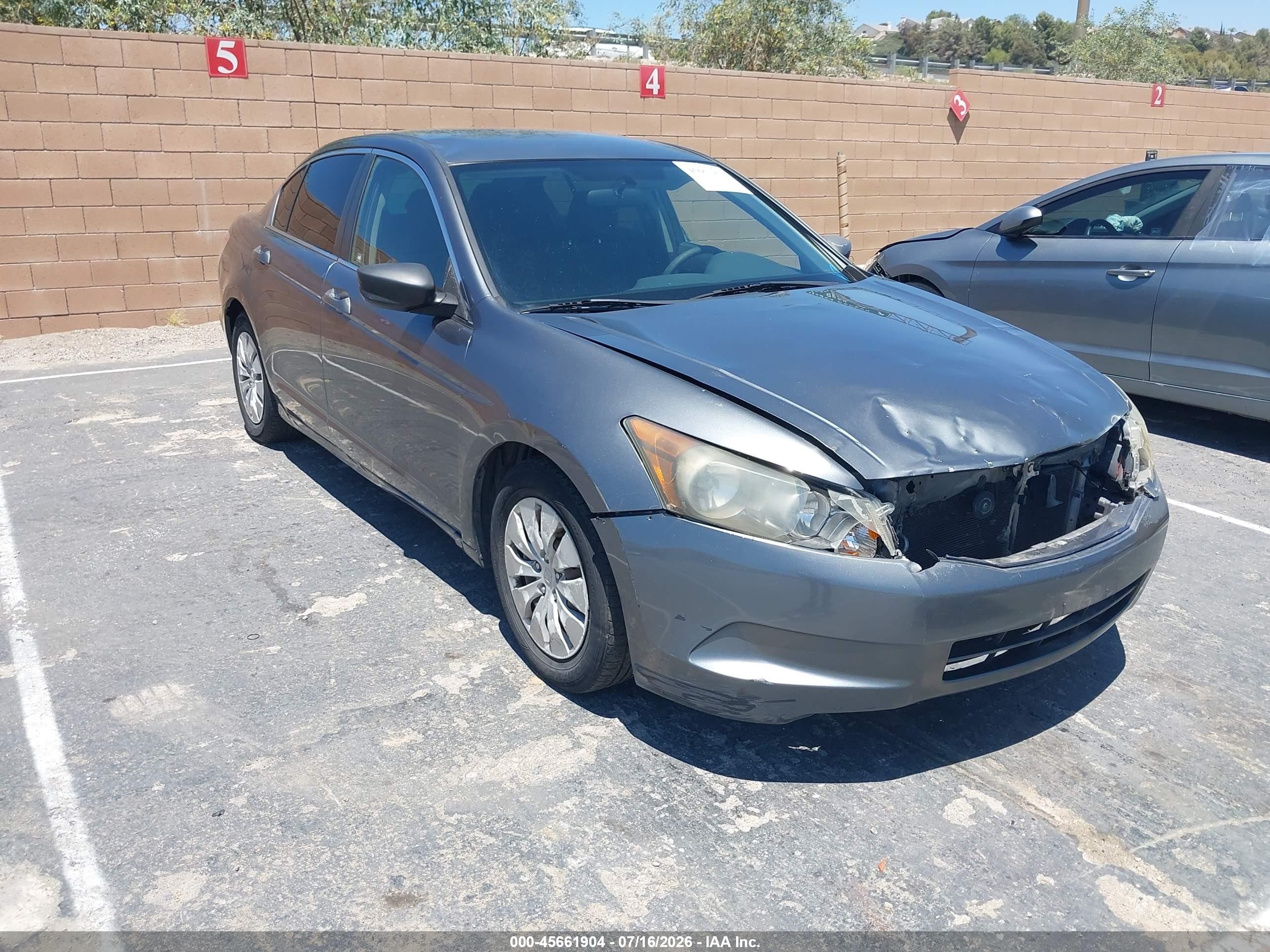 2010 Honda Accord LX, VIN 1HGCP2F39AA081390 — Normal wear