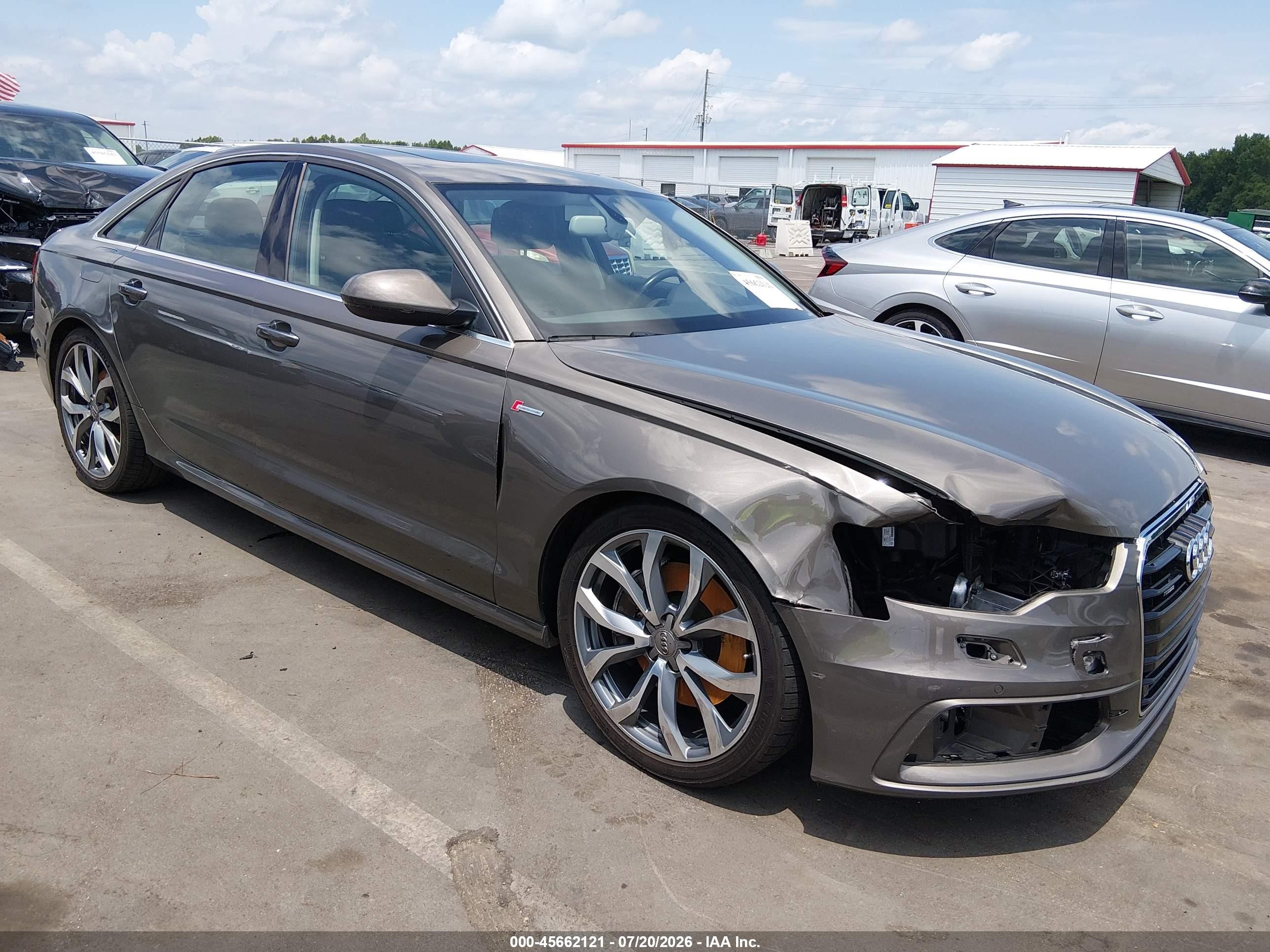 2012 Audi A6 Prestige, VIN WAUHGAFC8CN170522 — Front end
