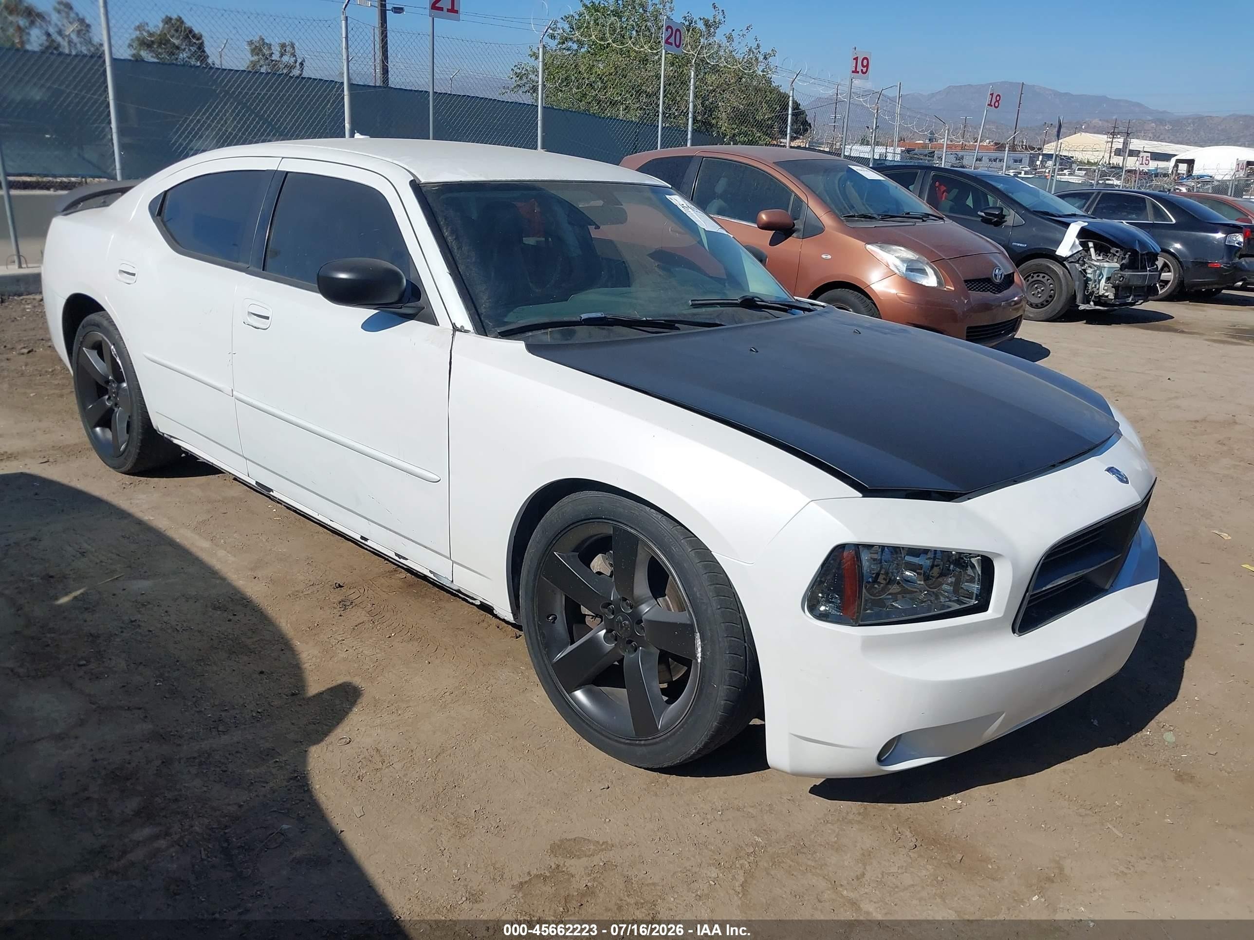 2008 Dodge Charger R/T, VIN 2B3LA53H68H261649 — Theft recovery