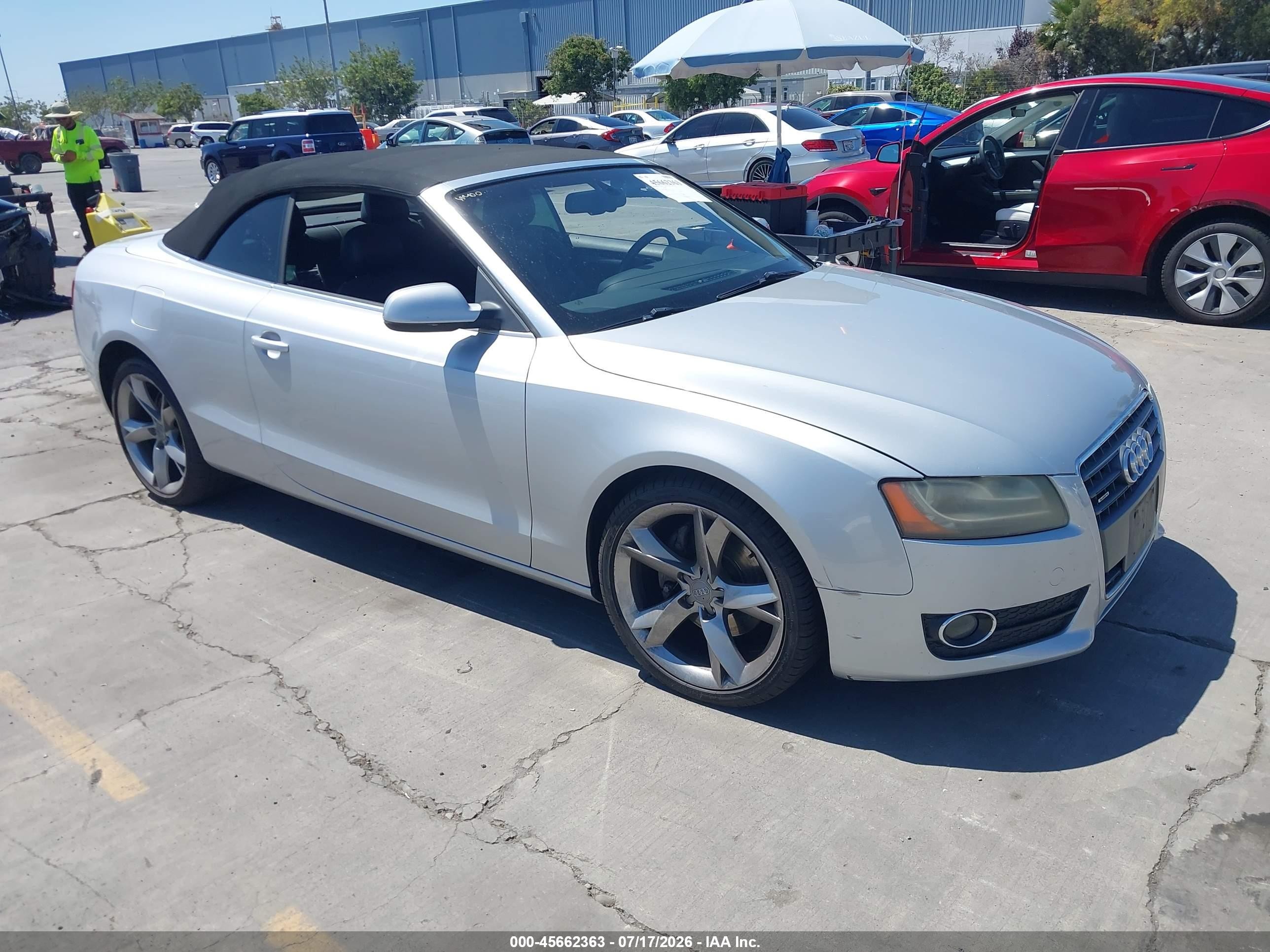 2012 Audi A5 Premium Plus, VIN WAULFAFH8CN001027 — Normal wear