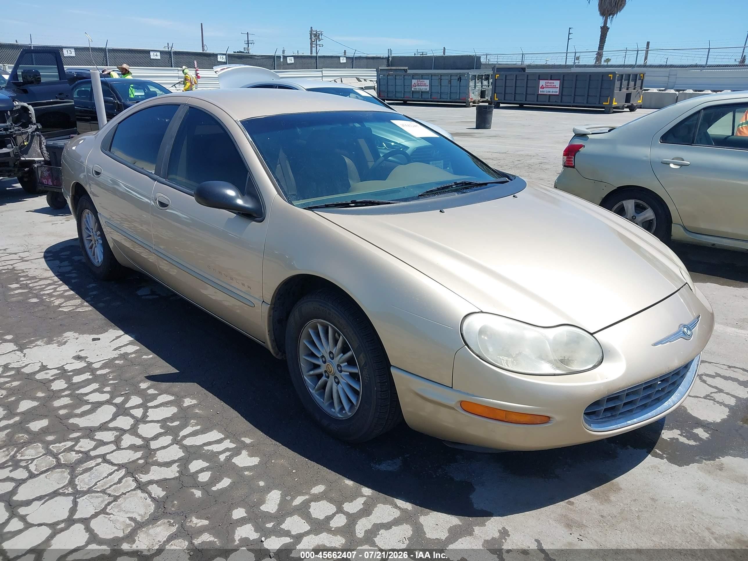 1998 Chrysler Concorde, VIN 2C3HD46J8WH214483 — Rear end