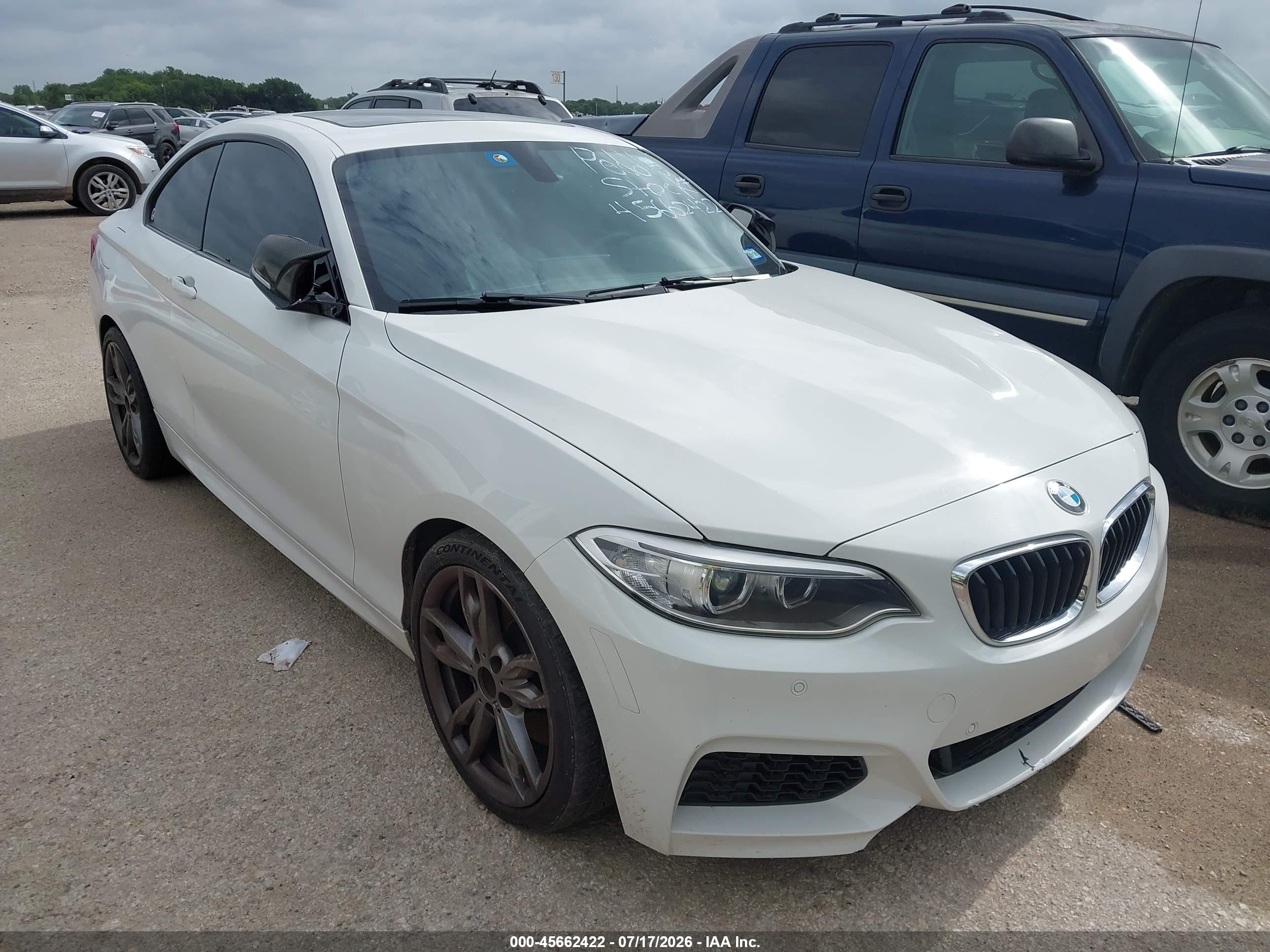 2015 BMW 2 Series M235i, VIN WBA1J7C56FV358410 — Normal wear
