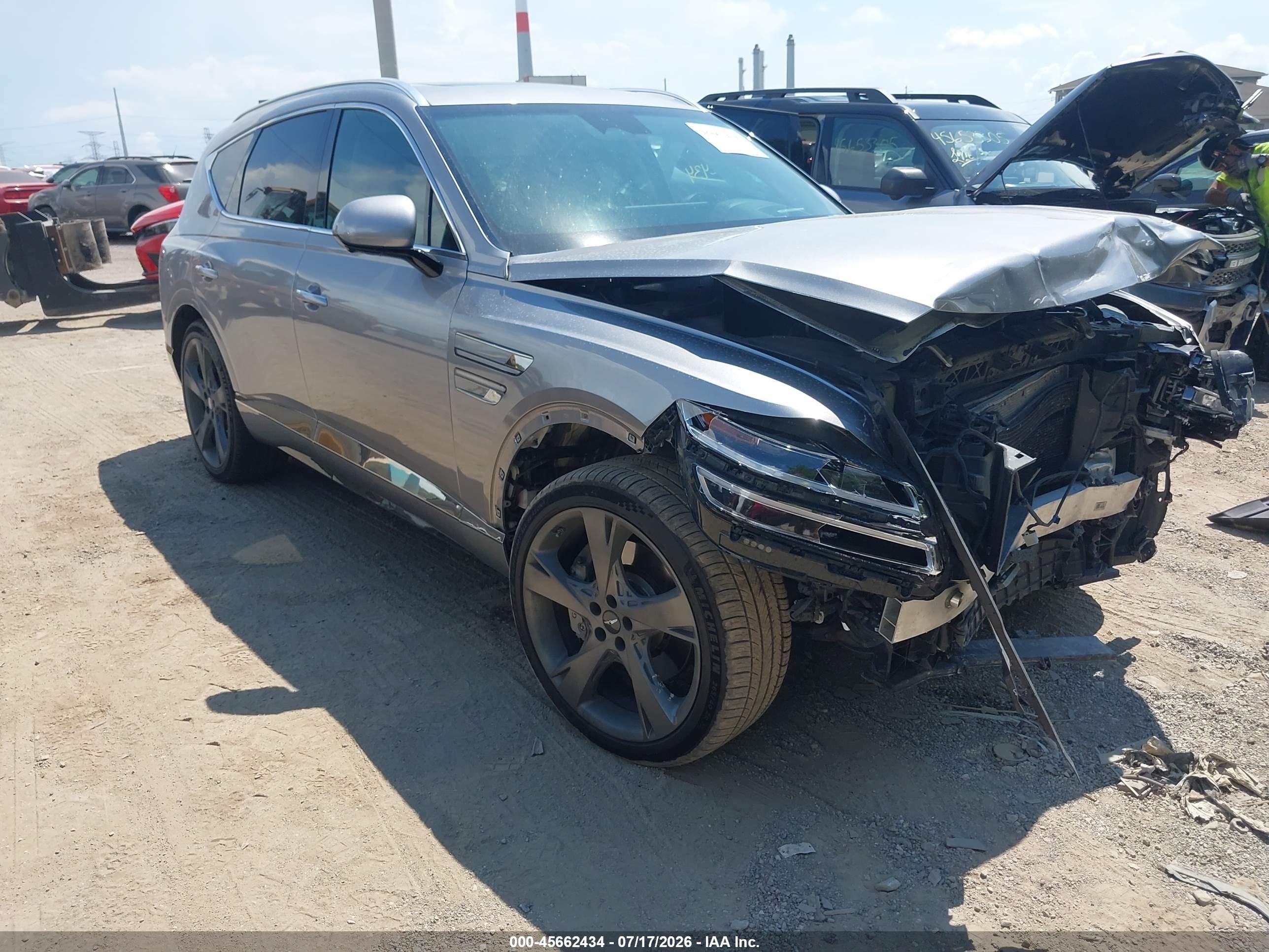2023 Genesis GV80 Advanced Plus, VIN KMUHCESC5PU119502 — Front end