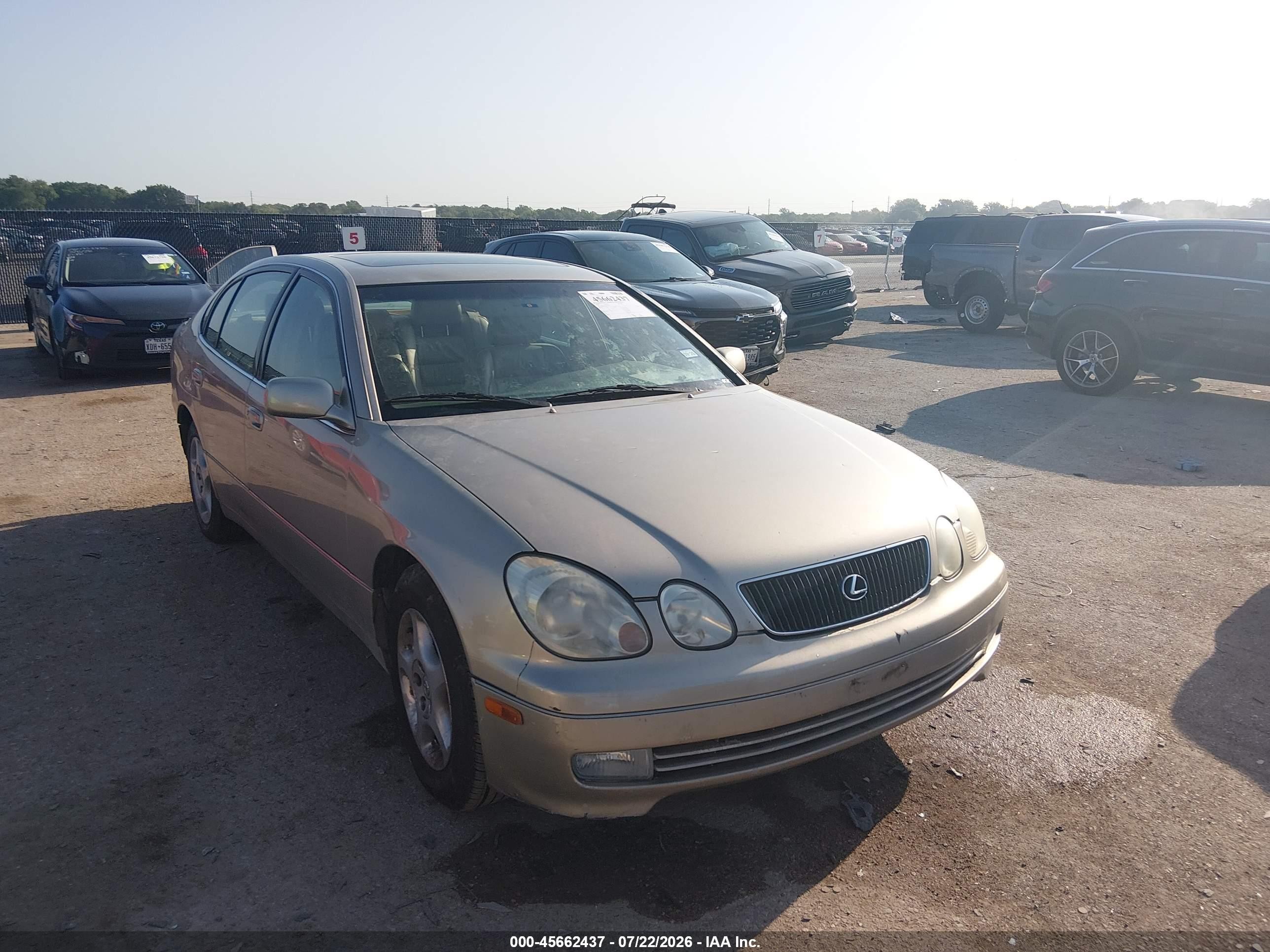 1999 Lexus GS 300, VIN JT8BD68S3X0057131 — Зад