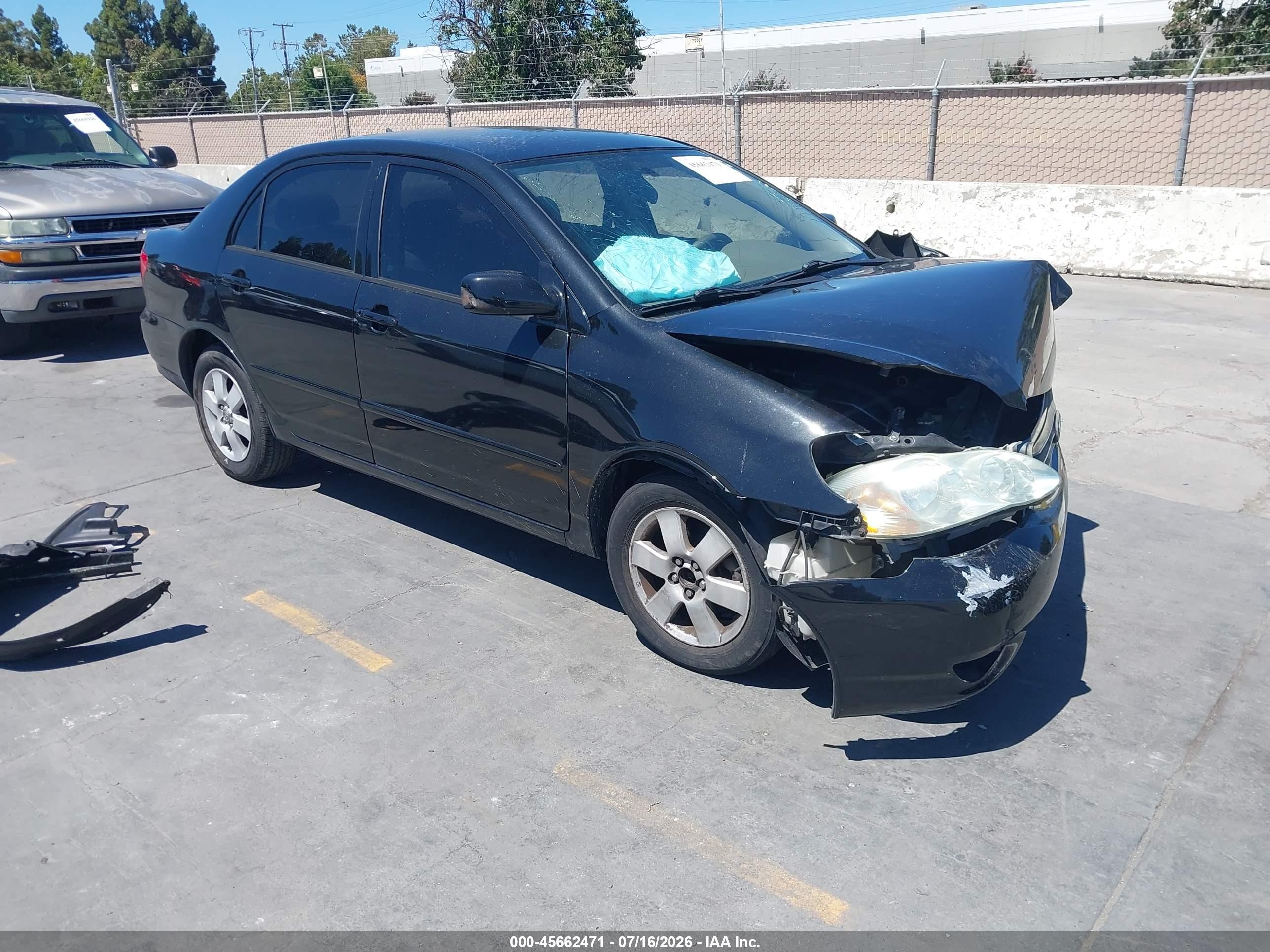 2003 Toyota Corolla LE, VIN 1NXBR32E33Z156809 — Normal wear