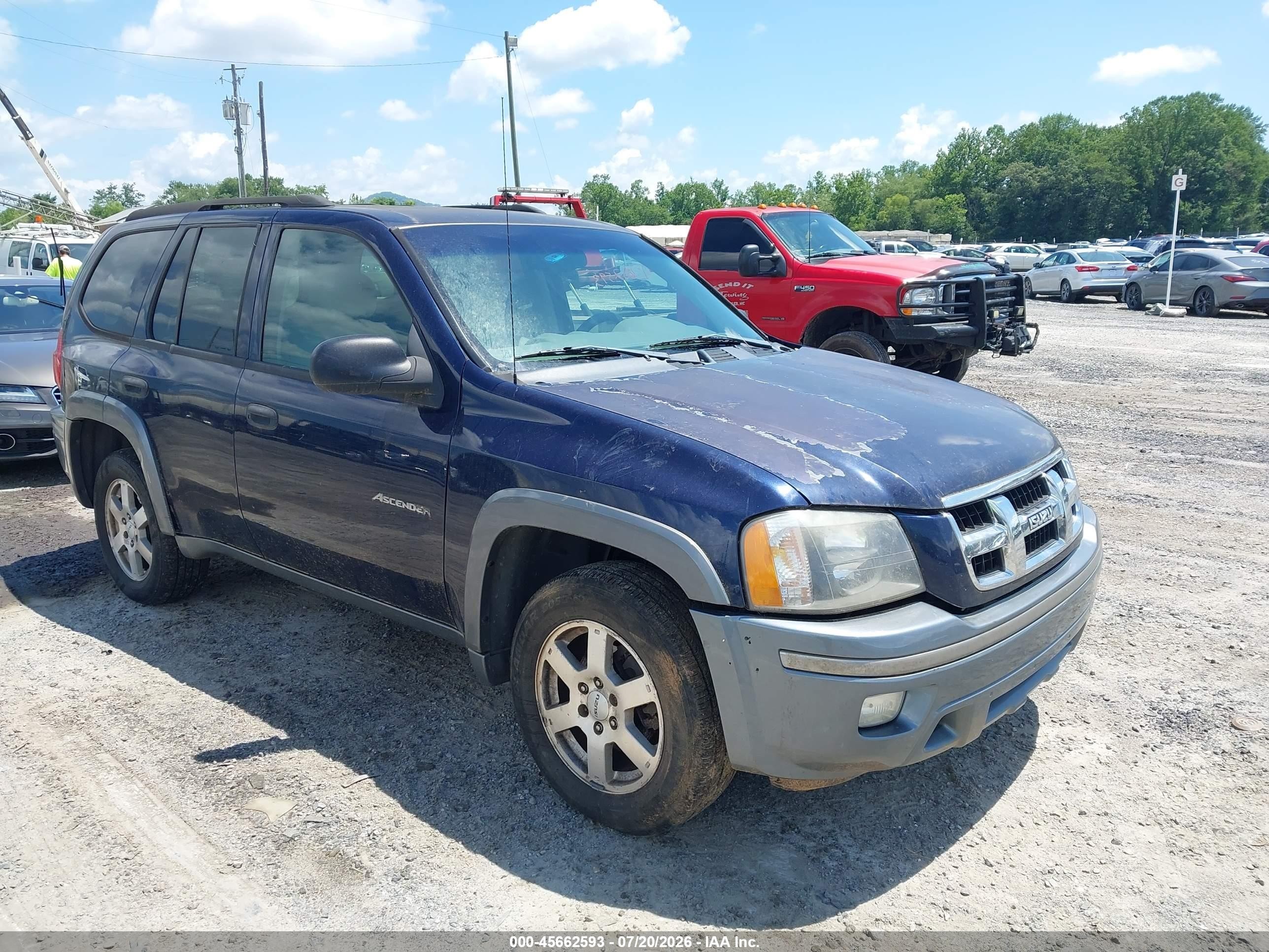 2008 Isuzu Ascender S, VIN 4NUDS13S482700476 — Обычный износ