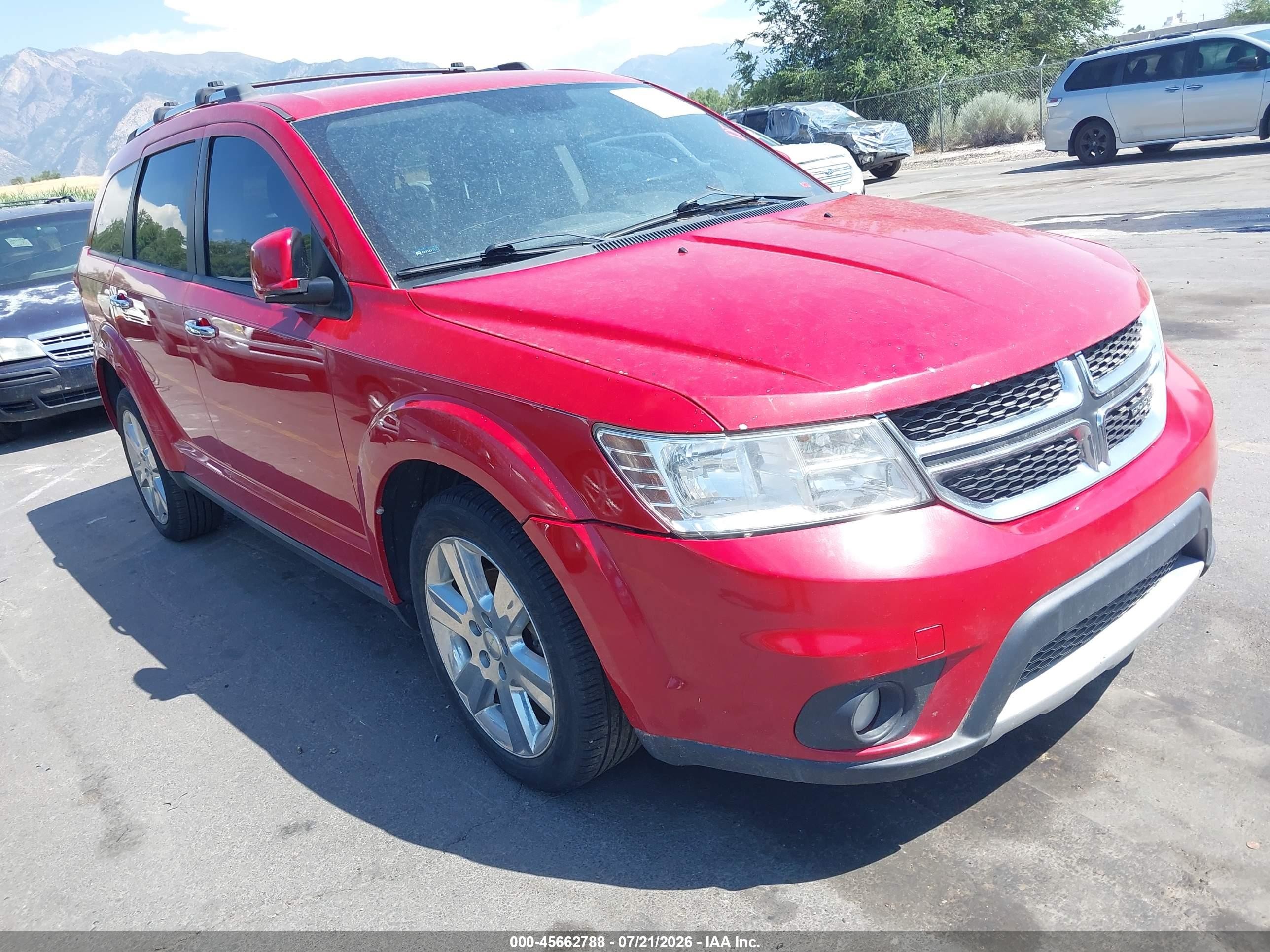 2012 Dodge Journey R/T, VIN 3C4PDDFGXCT347759 — Normal wear