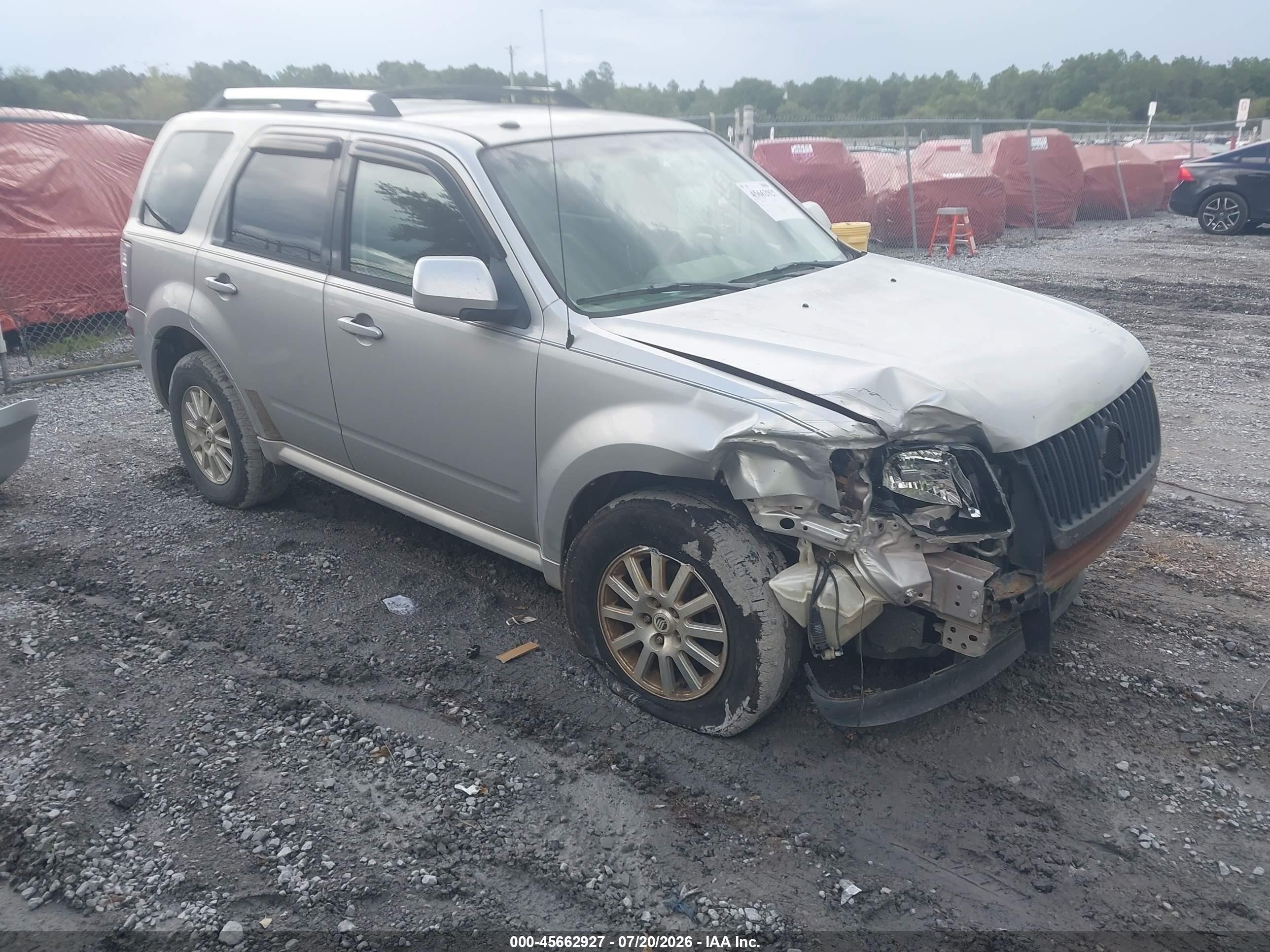 2010 Mercury Mariner Premier, VIN 4M2CN8H70AKJ04972 — Front end