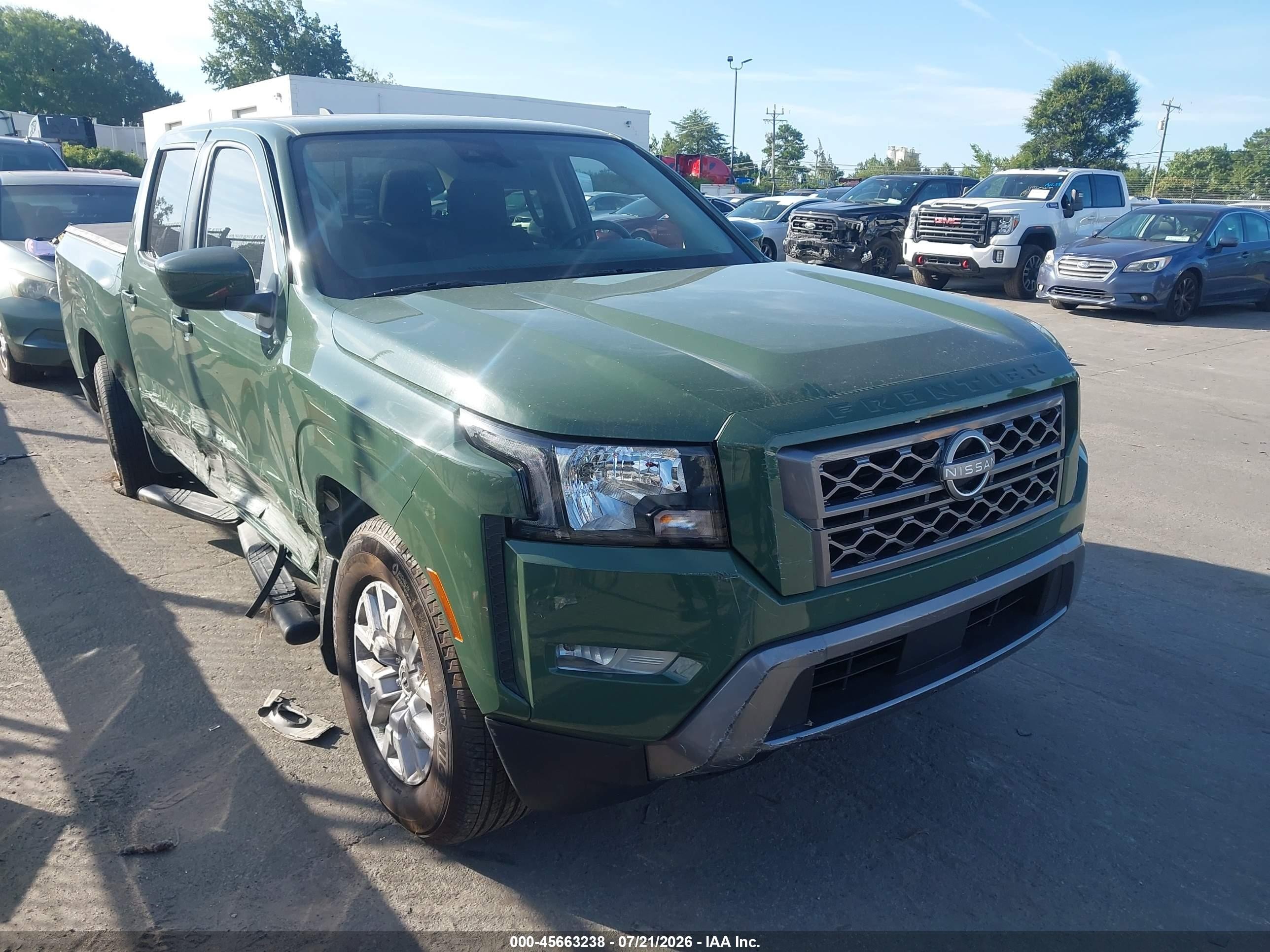 2024 Nissan Frontier SV, VIN 1N6ED1EJ3RN608402 — Side