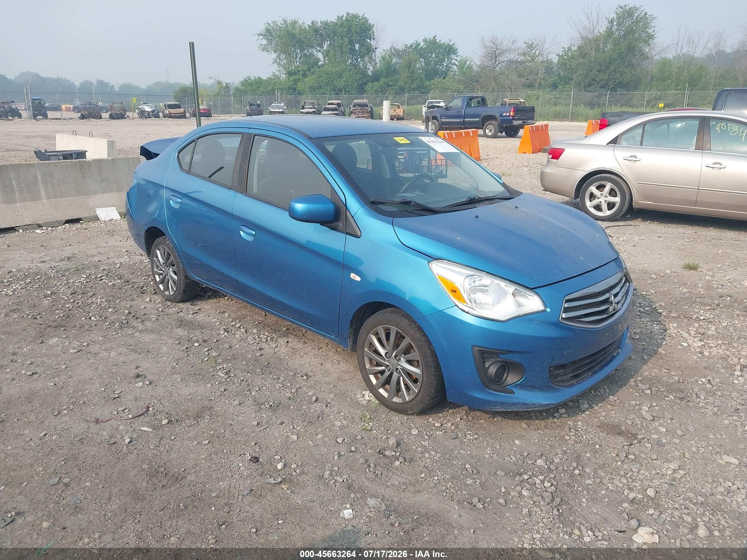 2018 Mitsubishi Mirage ES, VIN ML32F3FJXJHF06839 — All over