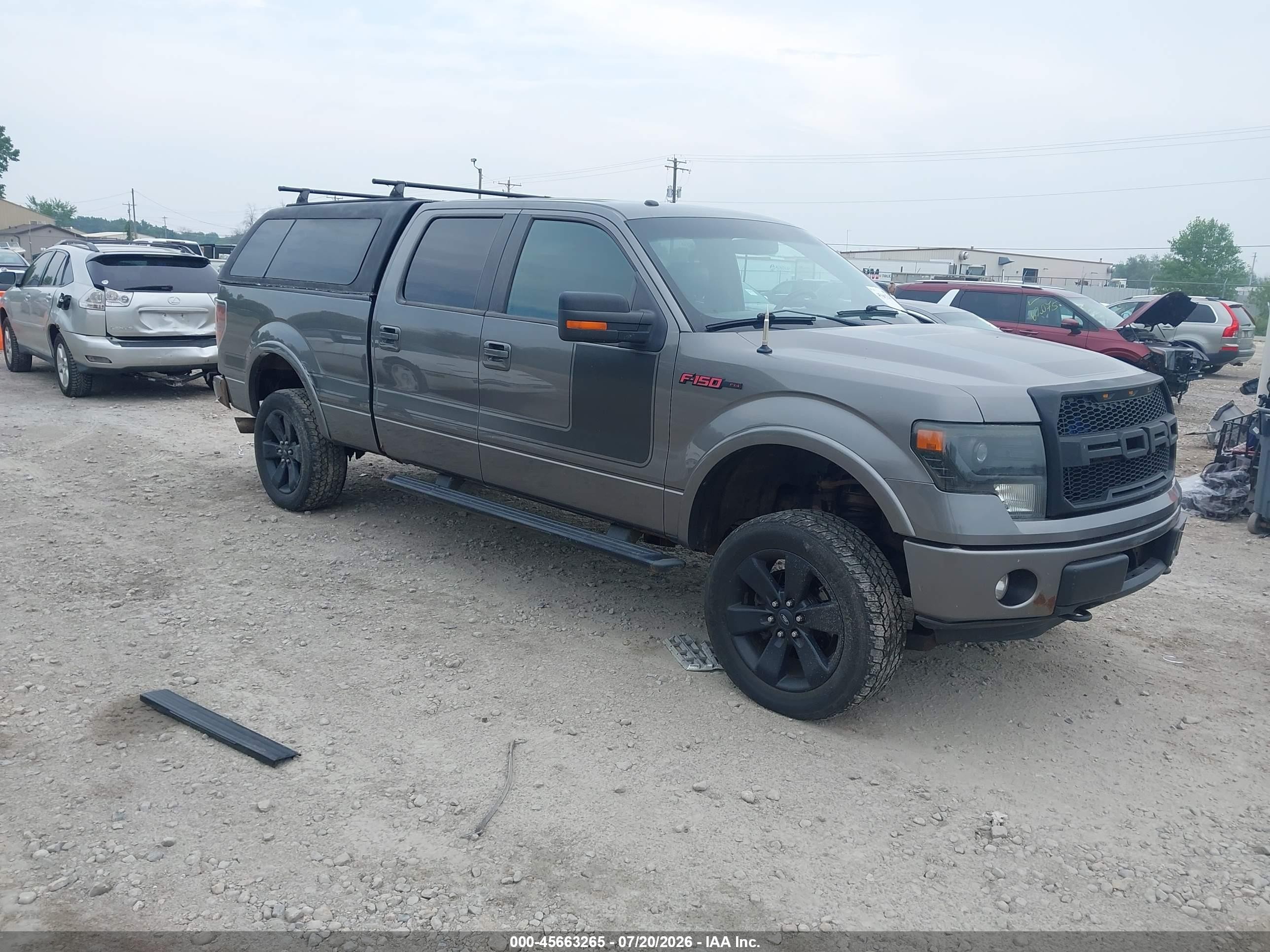 2013 Ford F-150 Lariat, VIN 1FTFW1ET4DFD12729 — Зад