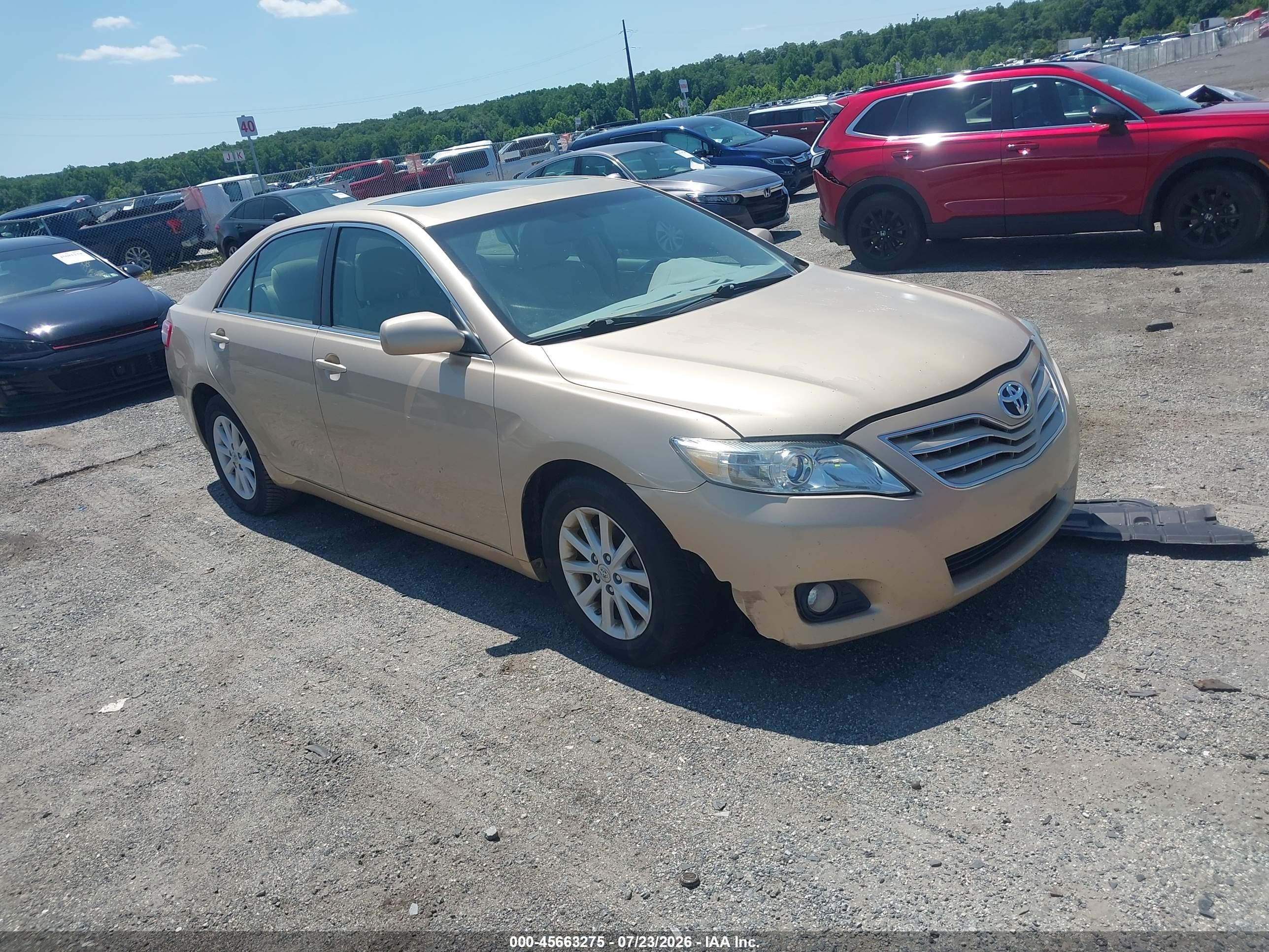 2010 Toyota Camry SE, VIN 4T1BF3EK6AU535049 — Normal wear