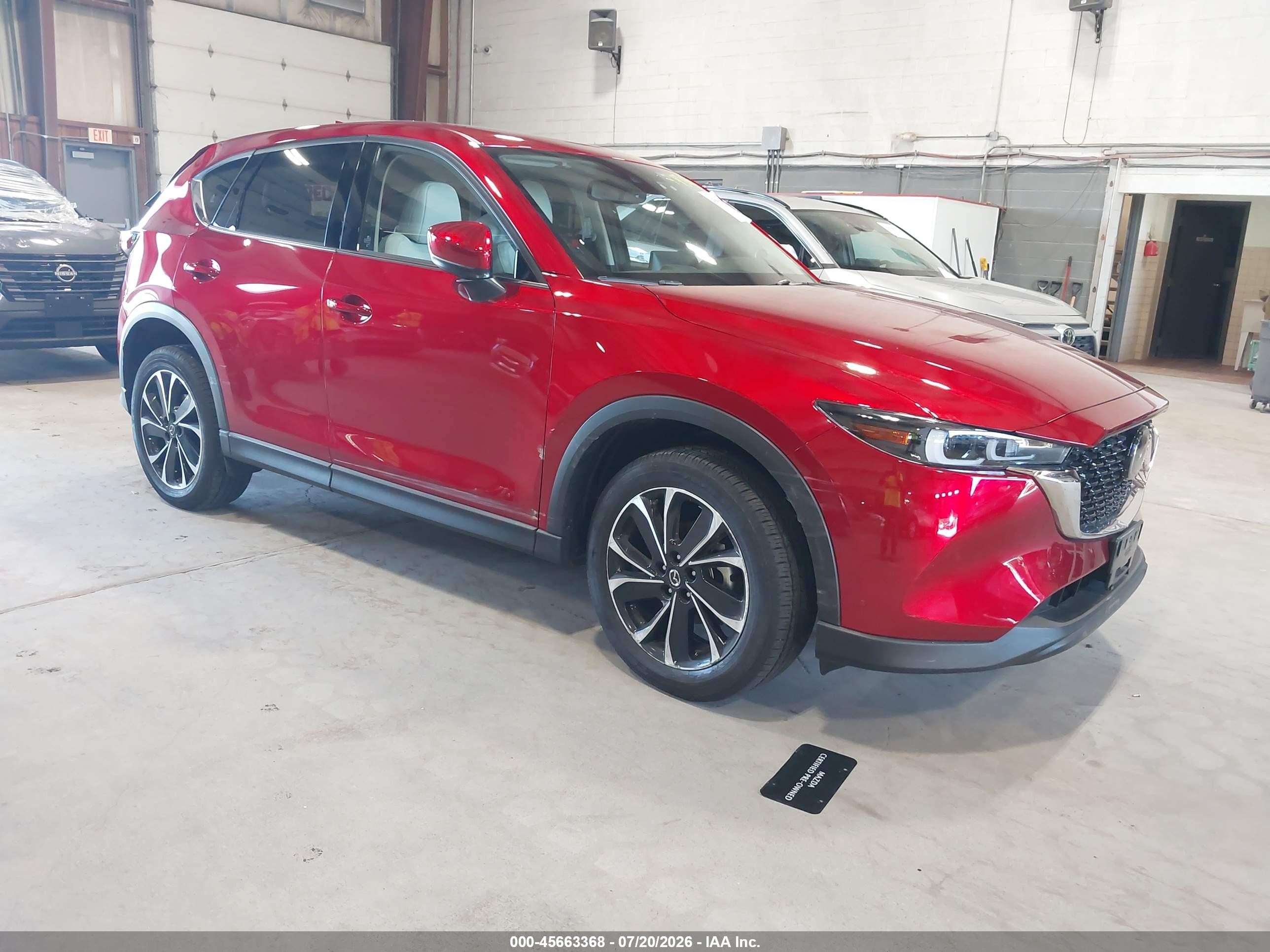 2023 Mazda CX-5 S Premium, VIN JM3KFBDM7P0164556 — Зад