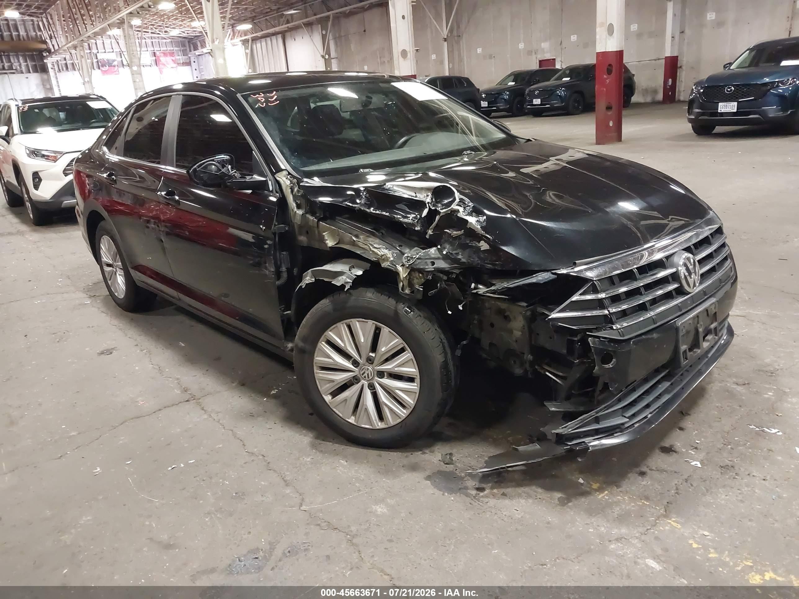 2020 Volkswagen Jetta S, VIN 3VWCB7BU8LM016719 — Перед
