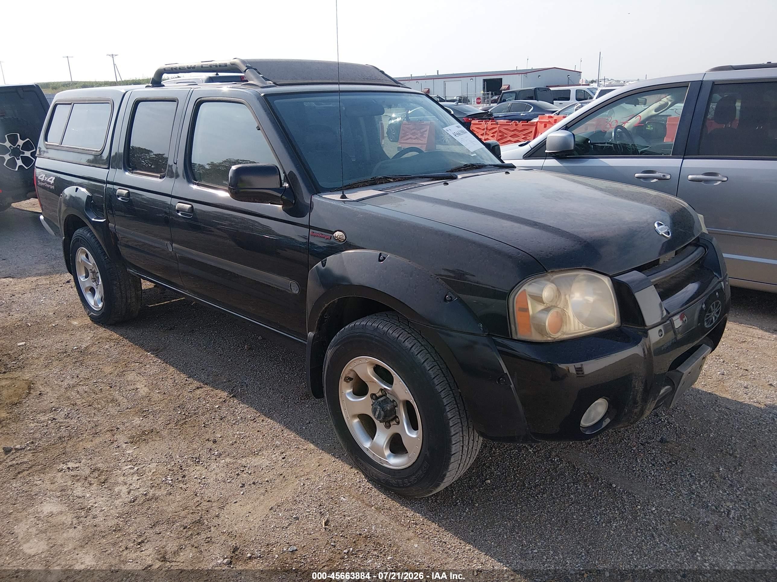 2001 Nissan Frontier SC SuperCharger, VIN 1N6MD27Y81C392638 — Normal wear